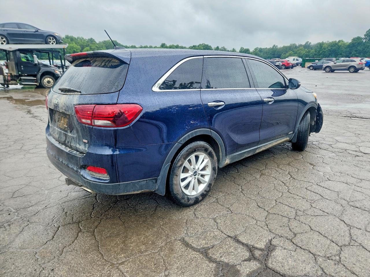 2020 Kia Sorento Lx Blue vin: 5XYPGDA35LG667056