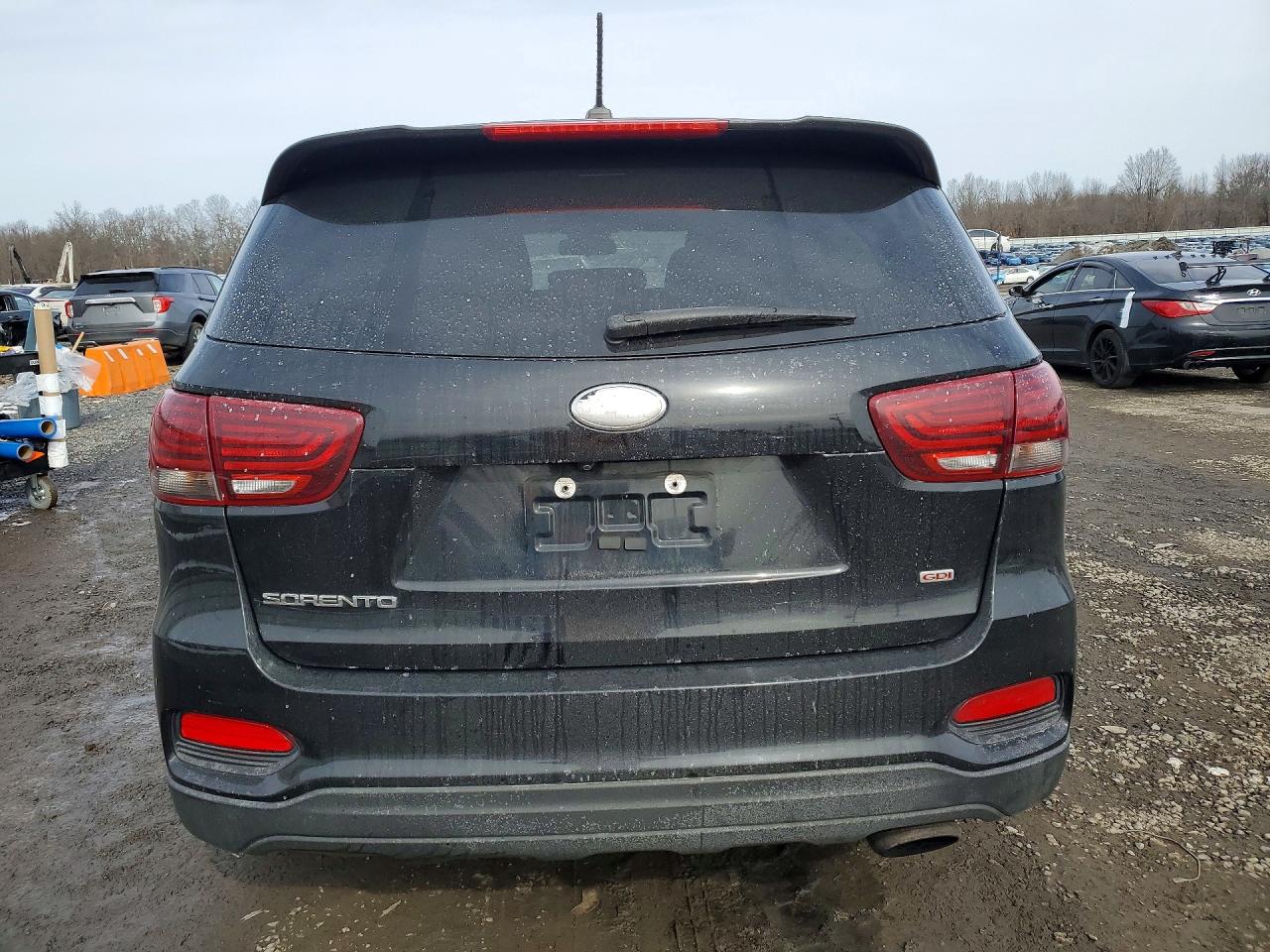 2019 Kia Sorento Lx Black vin: 5XYPGDA36KG456026