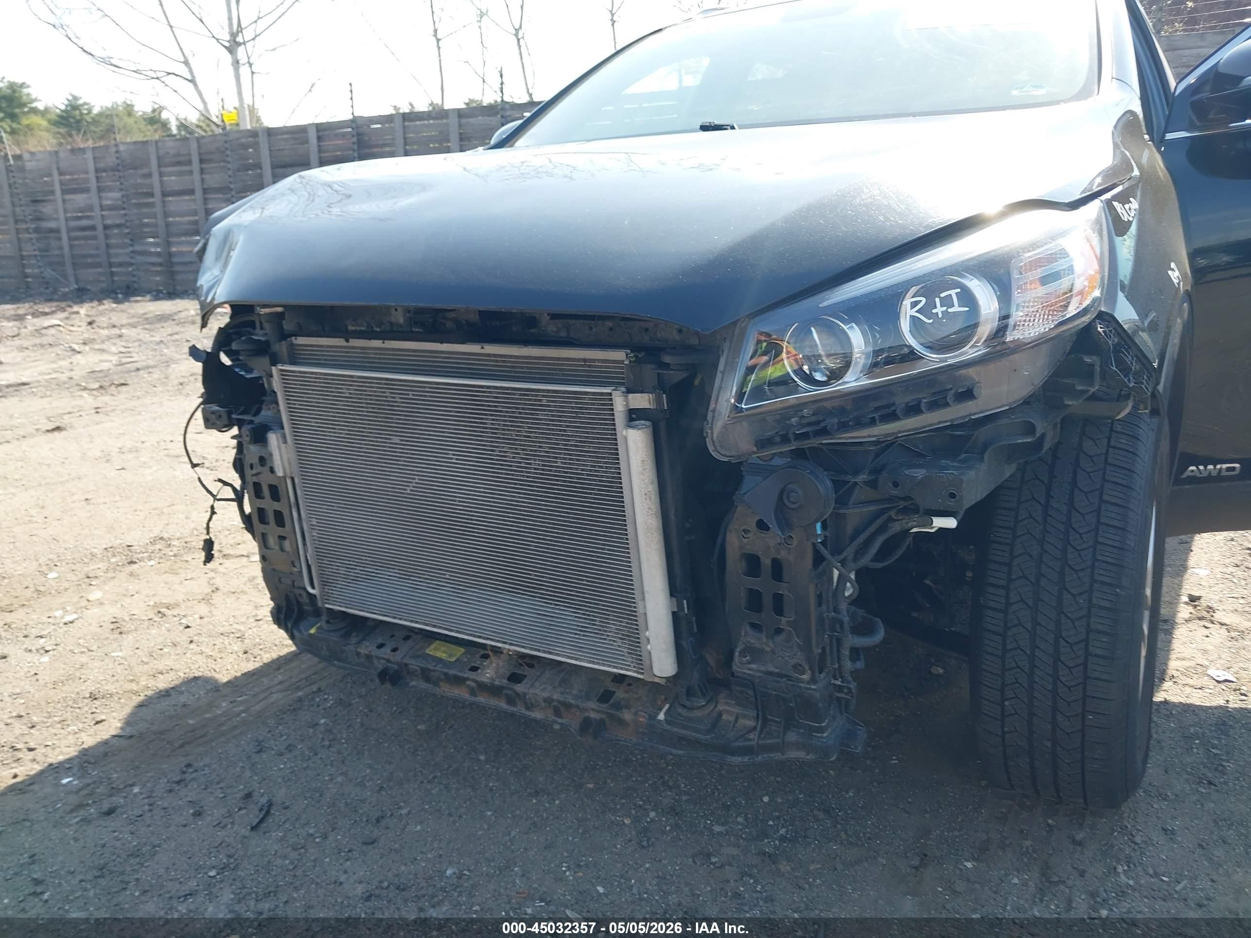 2016 Kia Sorento 2.4l Lx Black vin: 5XYPGDA38GG146242