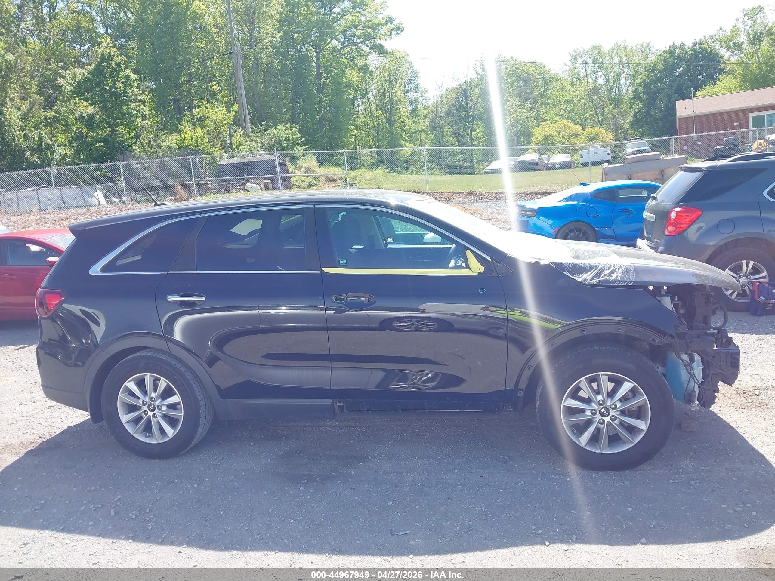2020 Kia Sorento 2.4l Lx Black vin: 5XYPGDA38LG651479