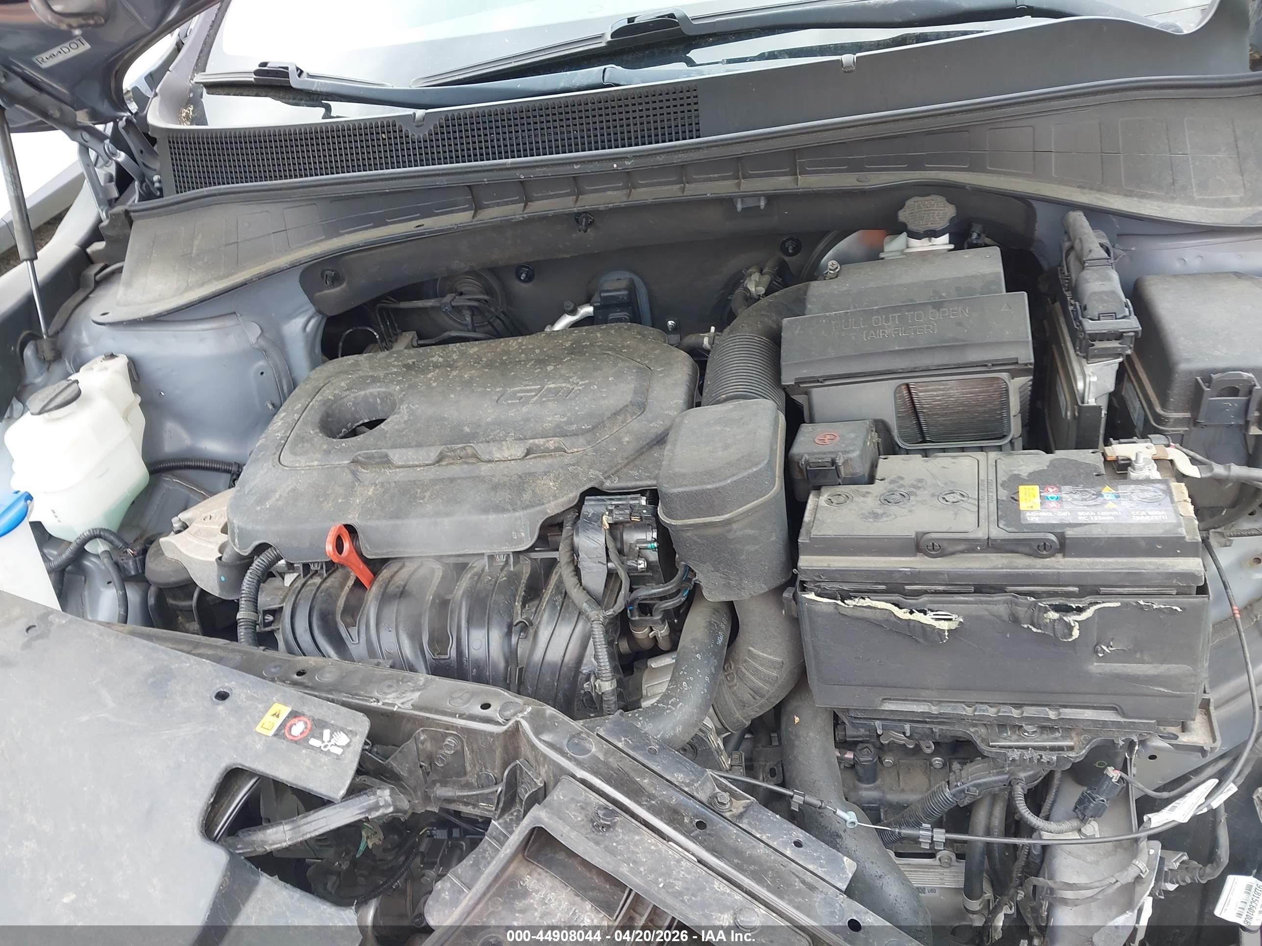 2019 Kia Sorento 2.4l Lx Gray vin: 5XYPGDA39KG603133