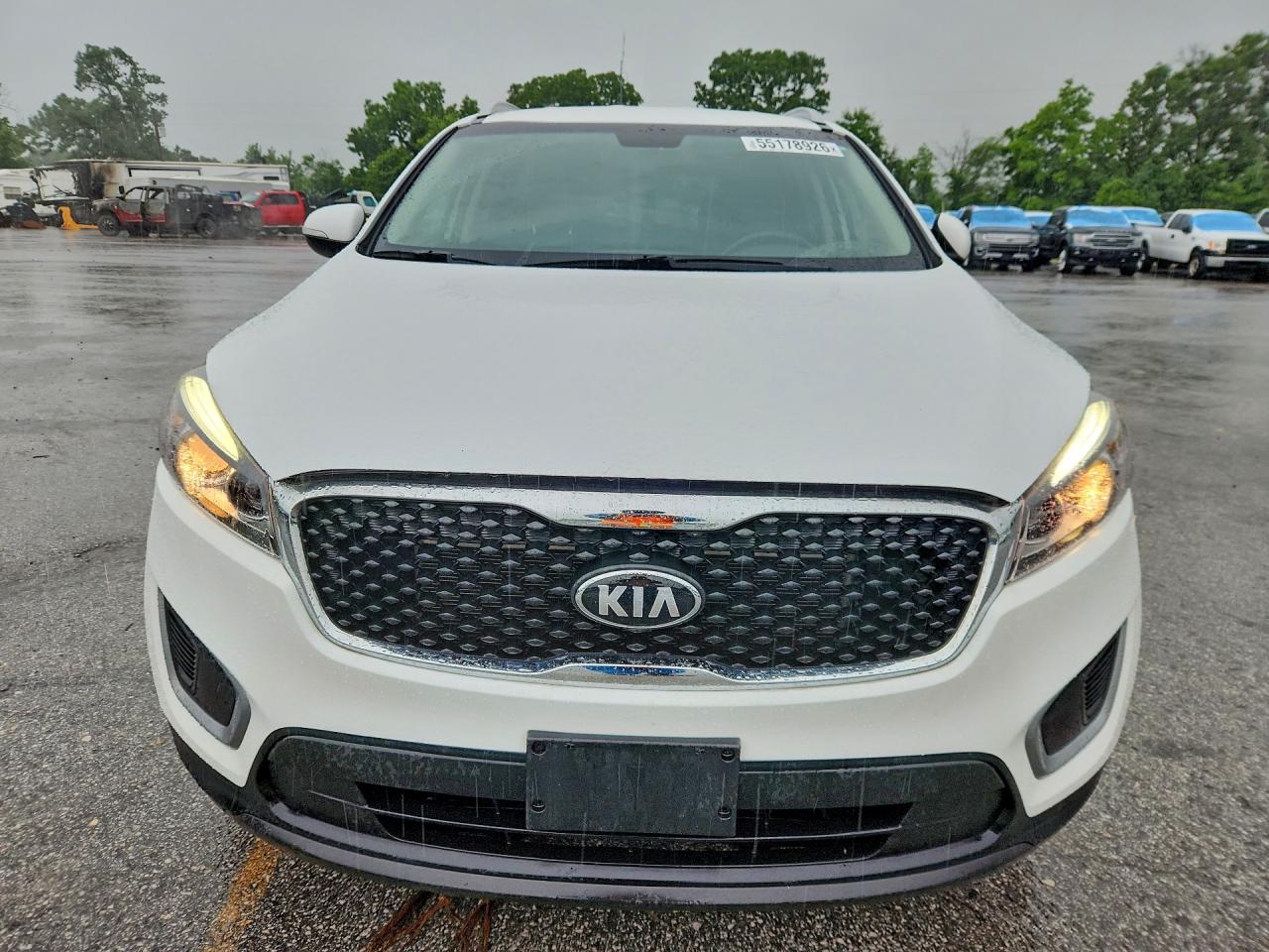 2016 Kia Sorento Lx White vin: 5XYPGDA3XGG003244