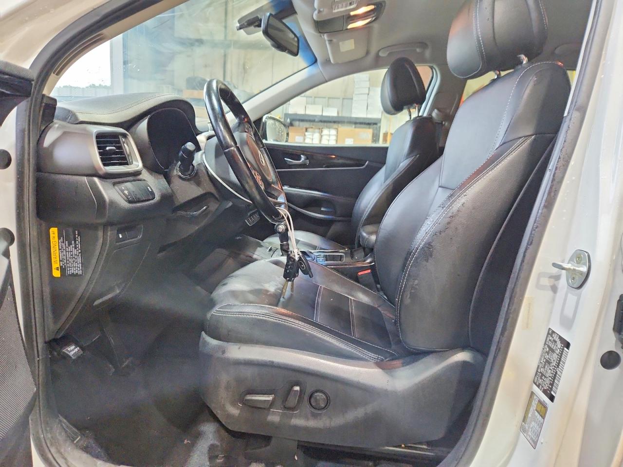 2016 Kia Sorento Lx White vin: 5XYPGDA3XGG003244