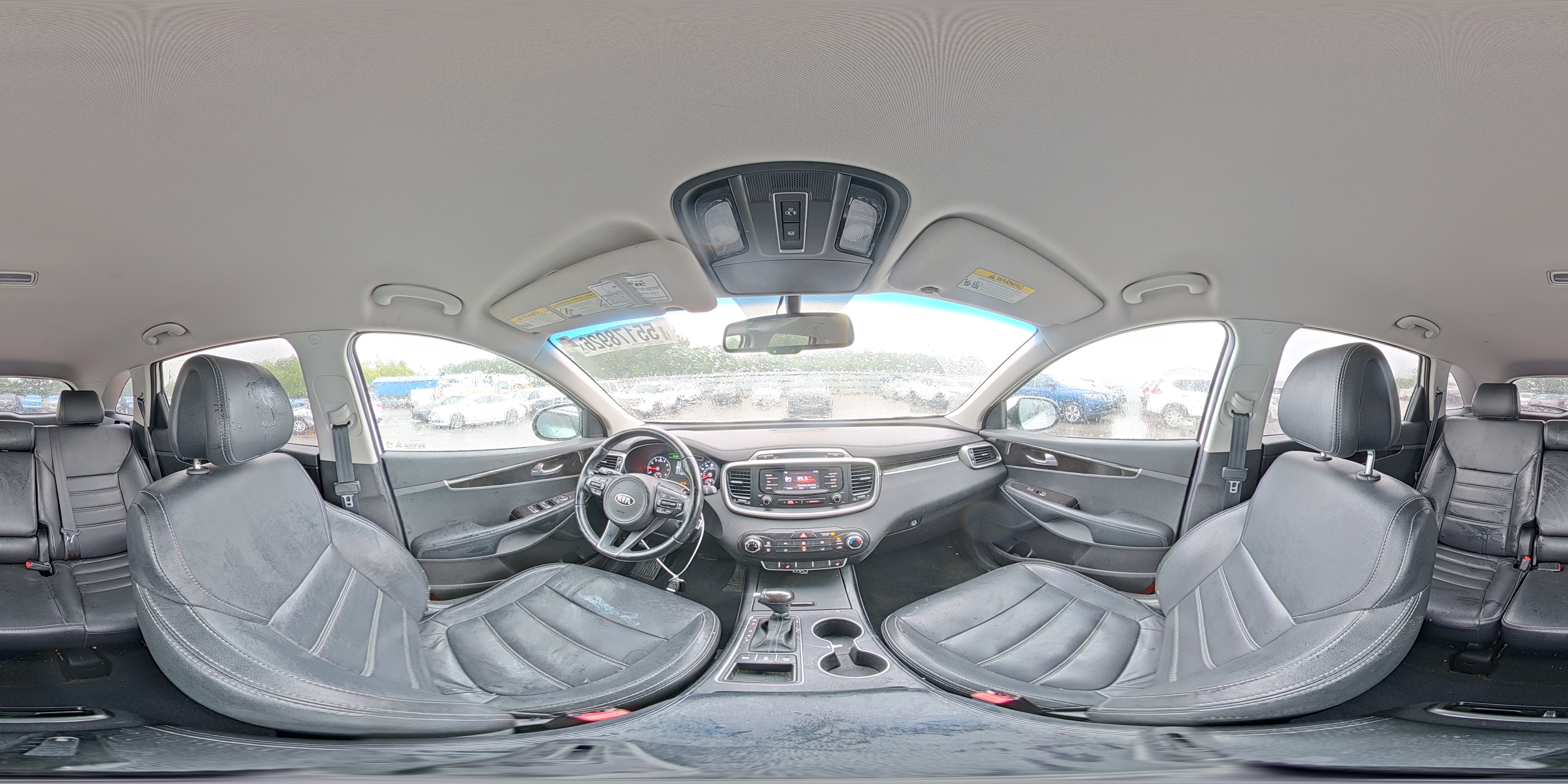 2016 Kia Sorento Lx White vin: 5XYPGDA3XGG003244