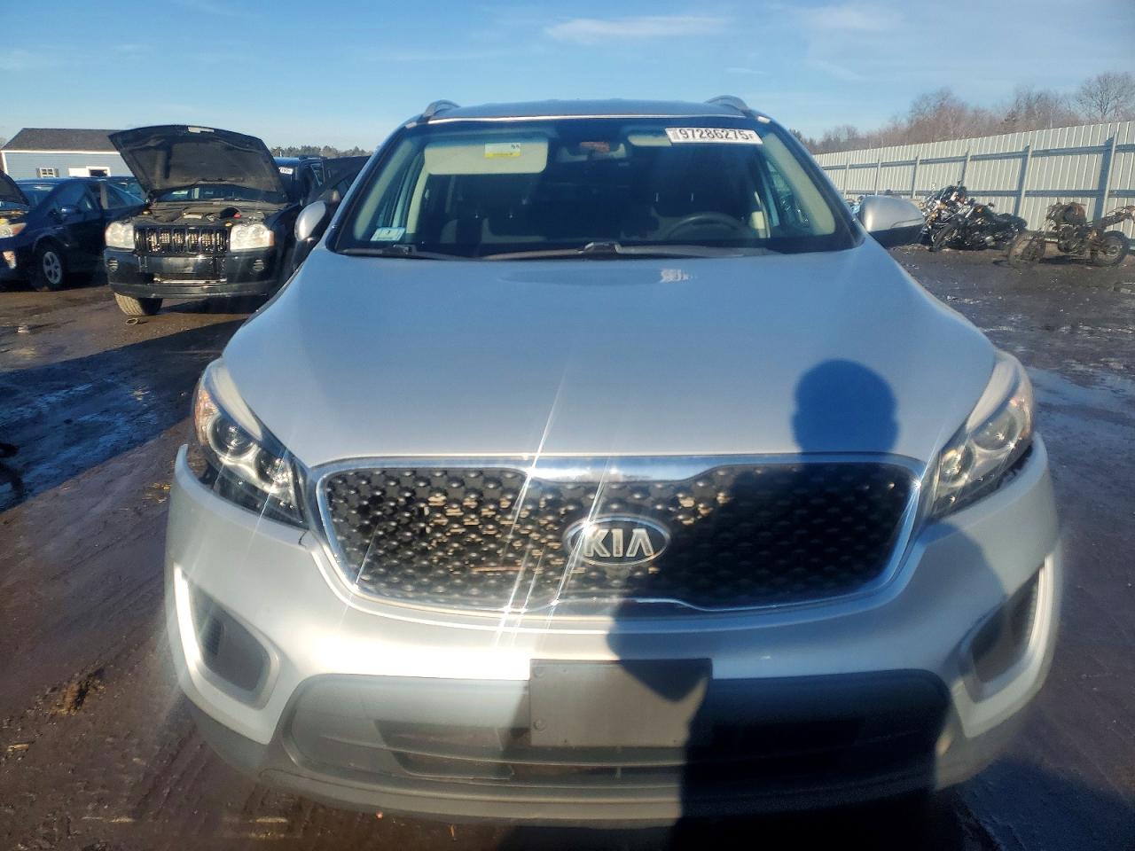 2017 Kia Sorento Lx Silver vin: 5XYPGDA3XHG333595