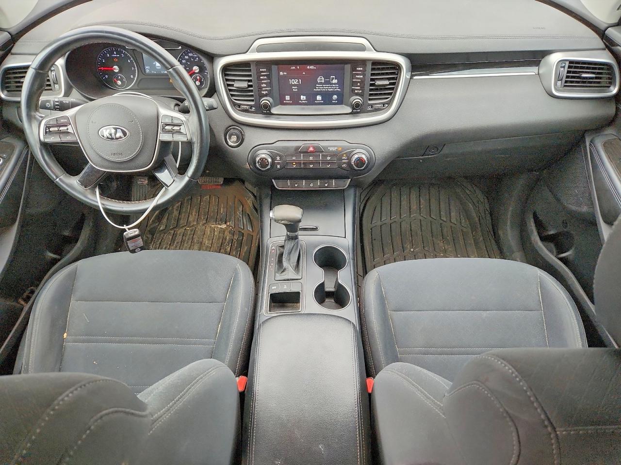 2019 Kia Sorento Lx Black vin: 5XYPGDA3XKG456286