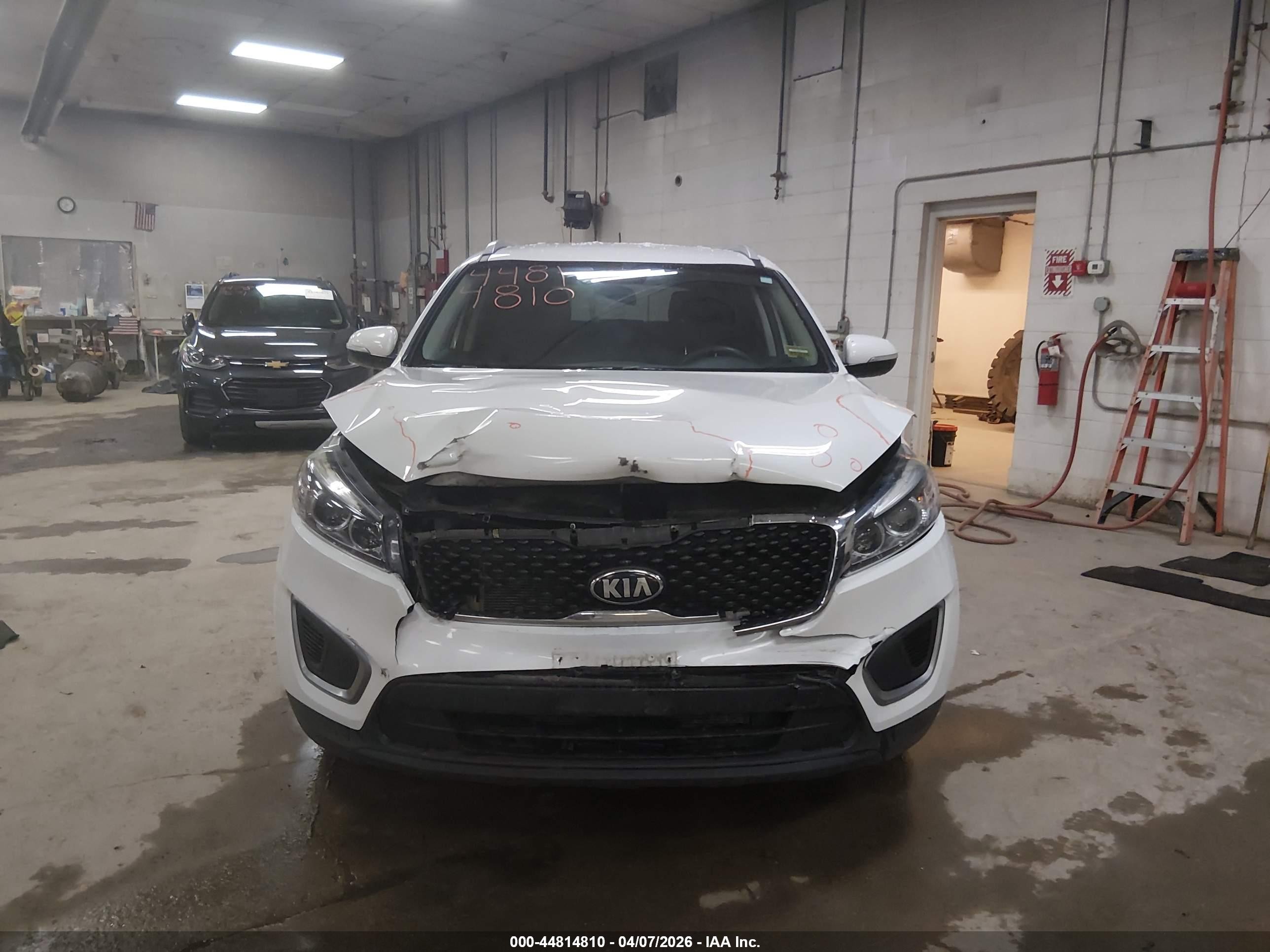 2017 Kia Sorento 3.3l Lx White vin: 5XYPGDA50HG199844