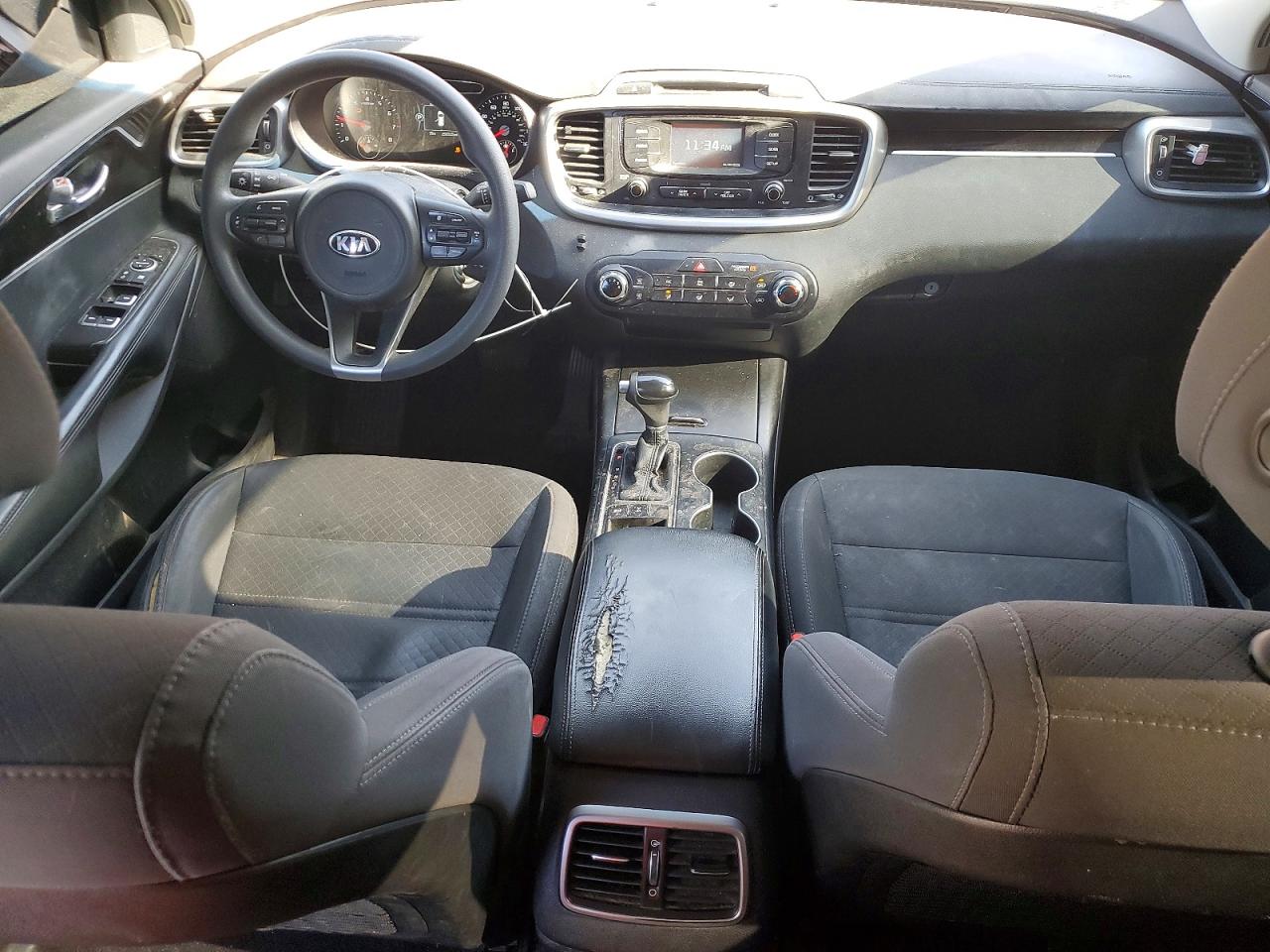2017 Kia Sorento Lx V6 Red vin: 5XYPGDA50HG309632