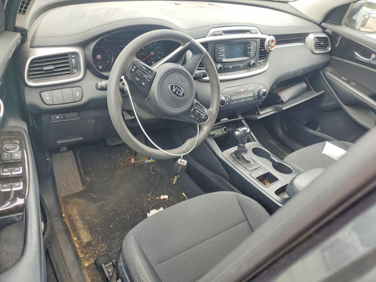 2017 Kia Sorento Lx V6 Gray vin: 5XYPGDA51HG293294