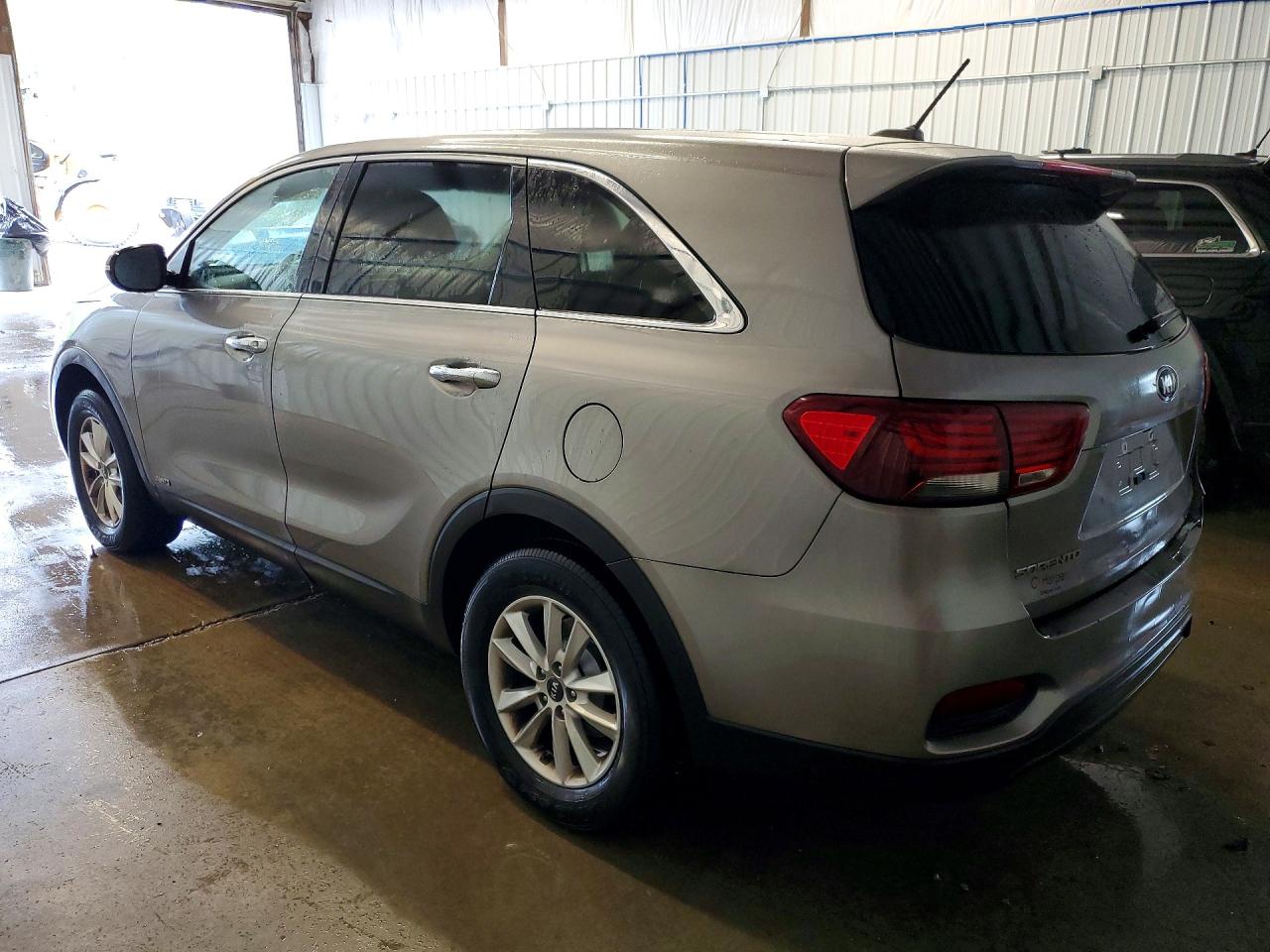 2019 Kia Sorento Lx V6 Silver vin: 5XYPGDA51KG449194