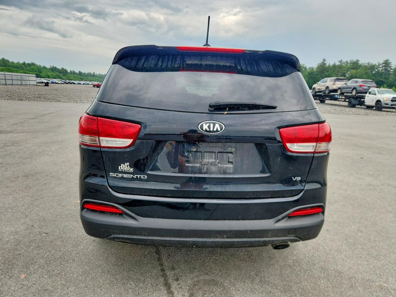2017 Kia Sorento Lx V6 Черный vin: 5XYPGDA53HG223215