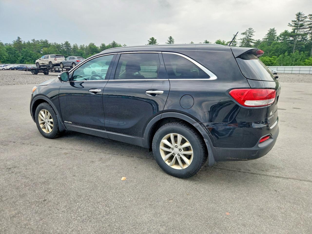 2017 Kia Sorento Lx V6 Черный vin: 5XYPGDA53HG223215