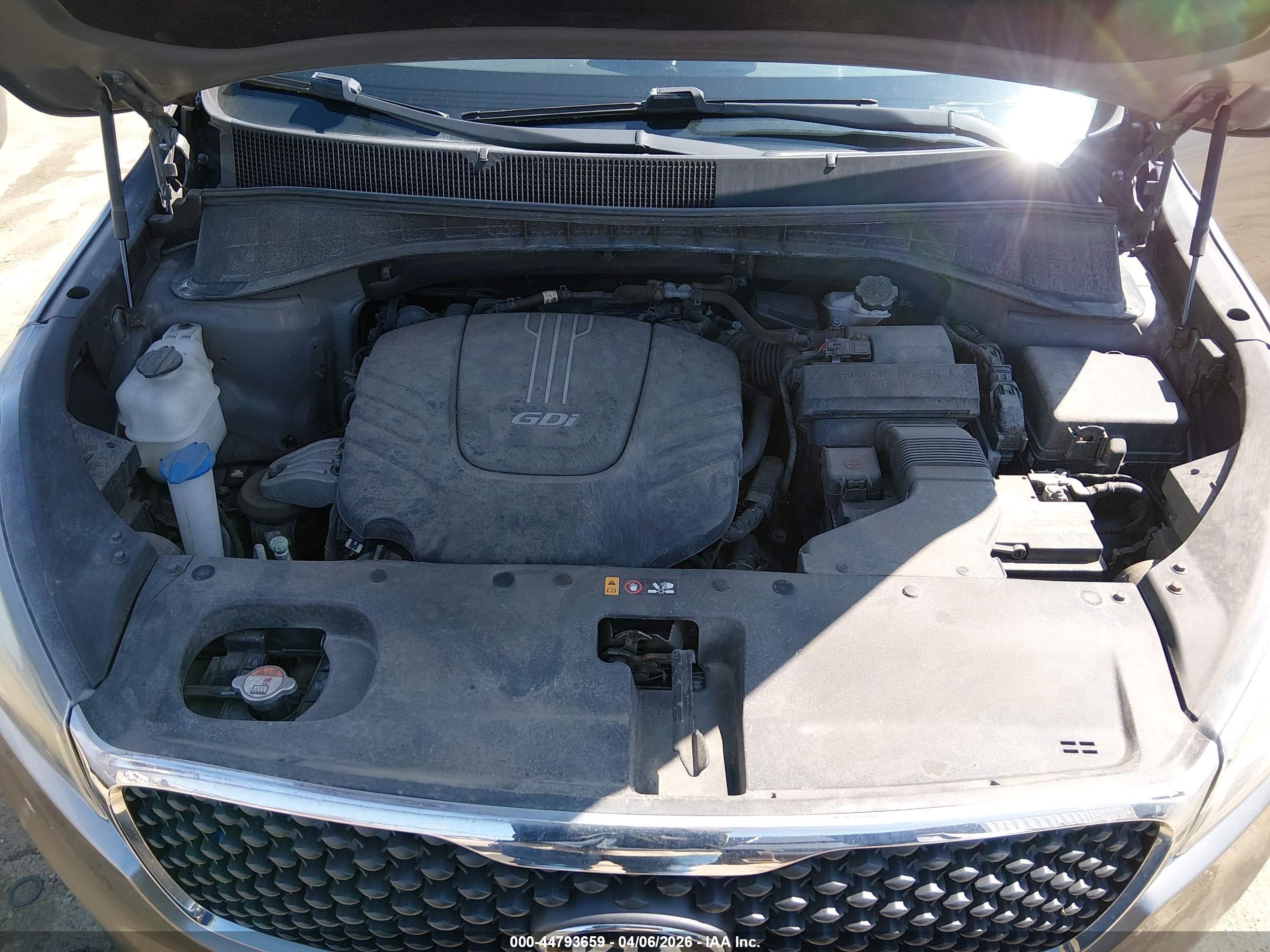 2017 Kia Sorento 3.3l Lx Silver vin: 5XYPGDA54HG328846