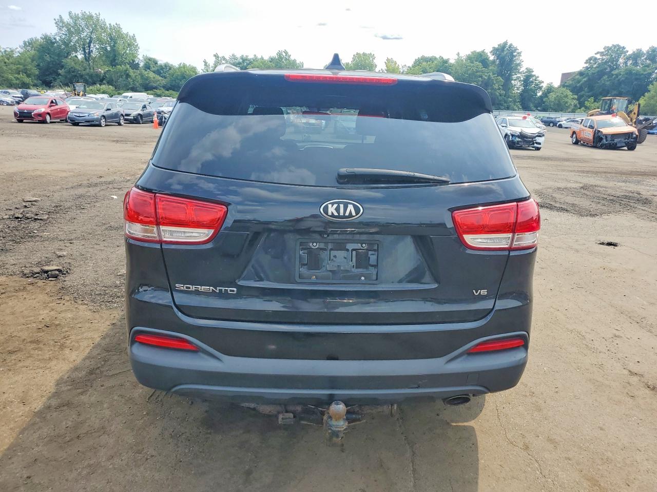 2016 Kia Sorento Lx V6 Black vin: 5XYPGDA55GG086292