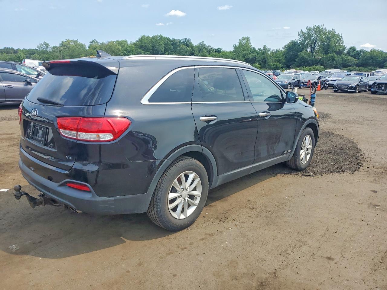 2016 Kia Sorento Lx V6 Black vin: 5XYPGDA55GG086292