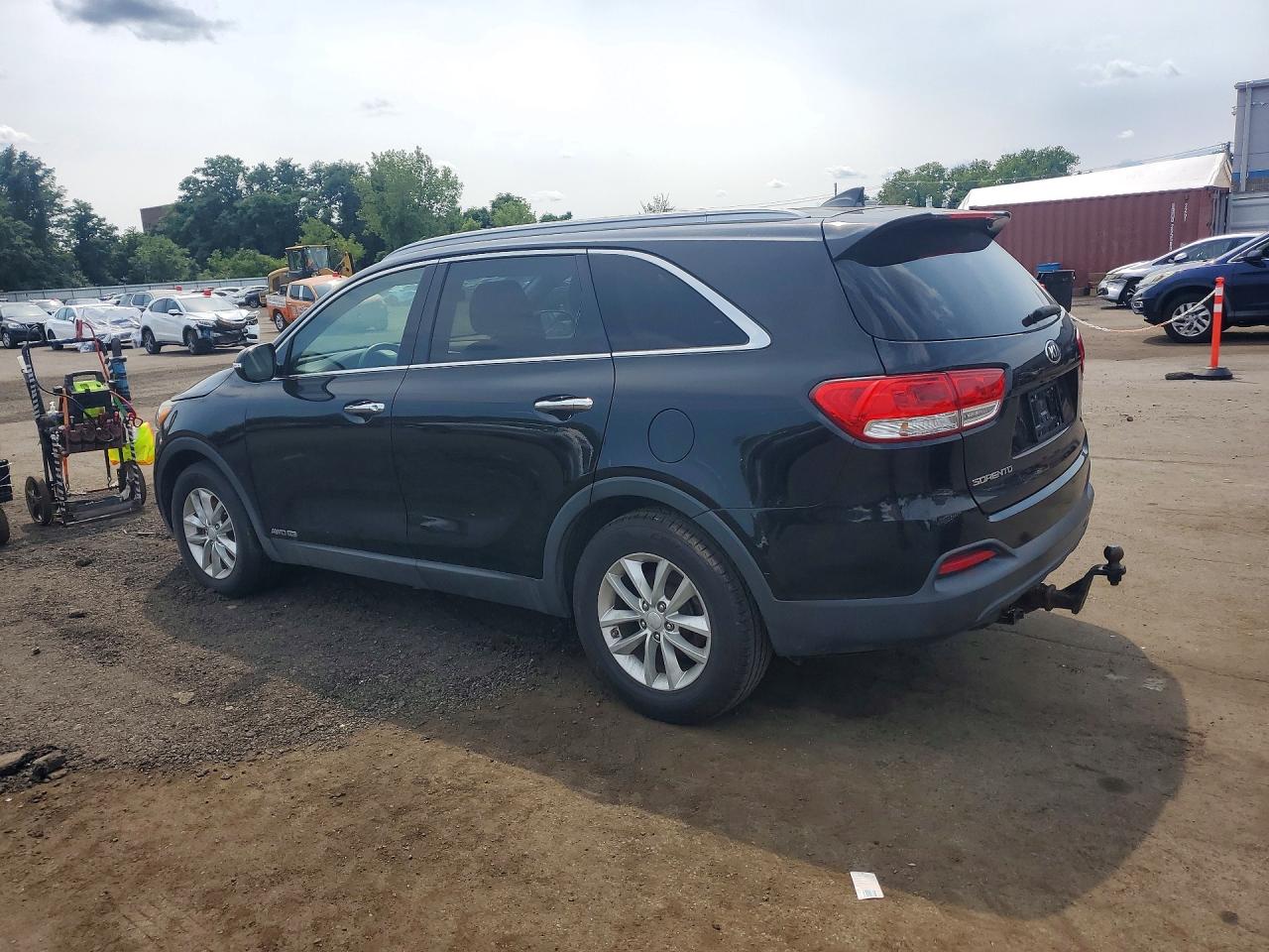 2016 Kia Sorento Lx V6 Black vin: 5XYPGDA55GG086292