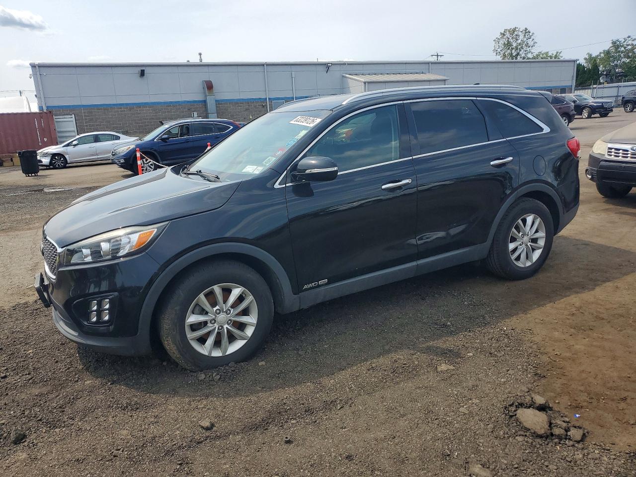 2016 Kia Sorento Lx V6 Black vin: 5XYPGDA55GG086292