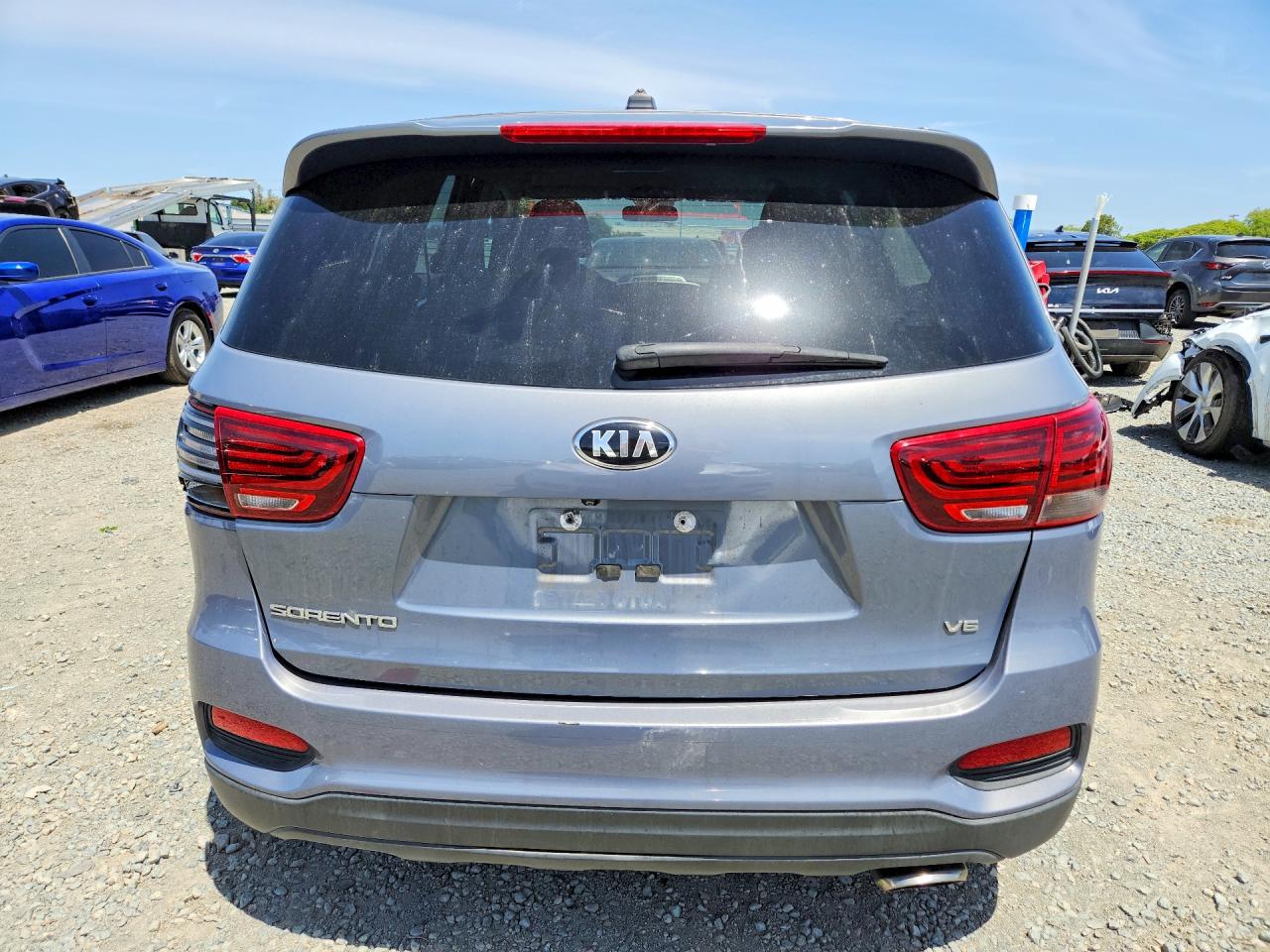 2020 Kia Sorento S Gray vin: 5XYPGDA56LG618644