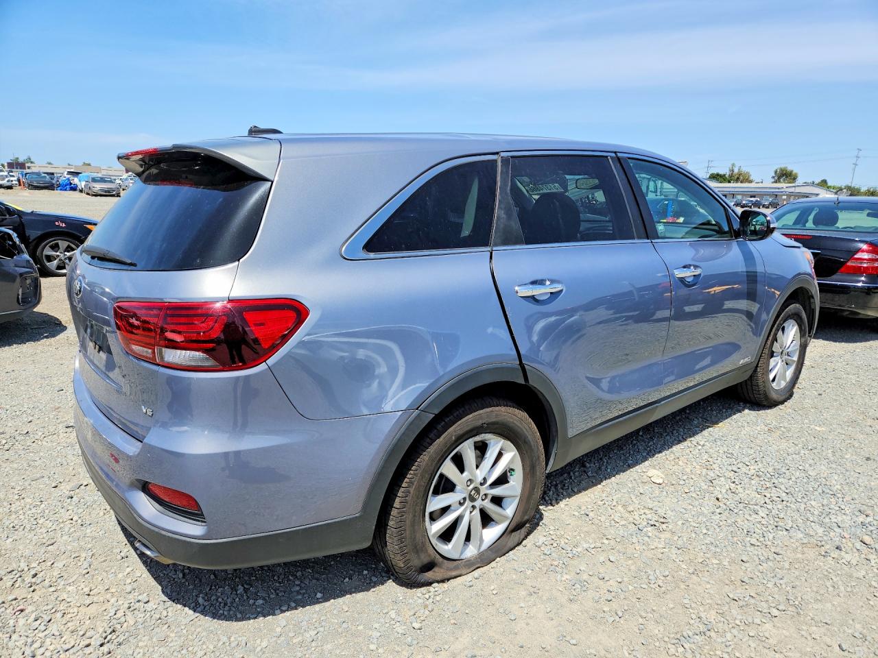 2020 Kia Sorento S Gray vin: 5XYPGDA56LG618644