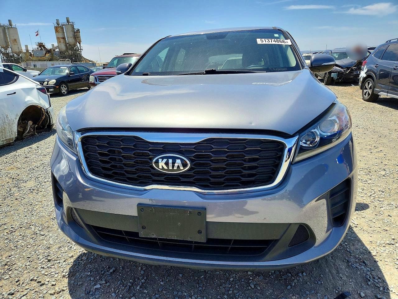 2020 Kia Sorento S Gray vin: 5XYPGDA56LG618644