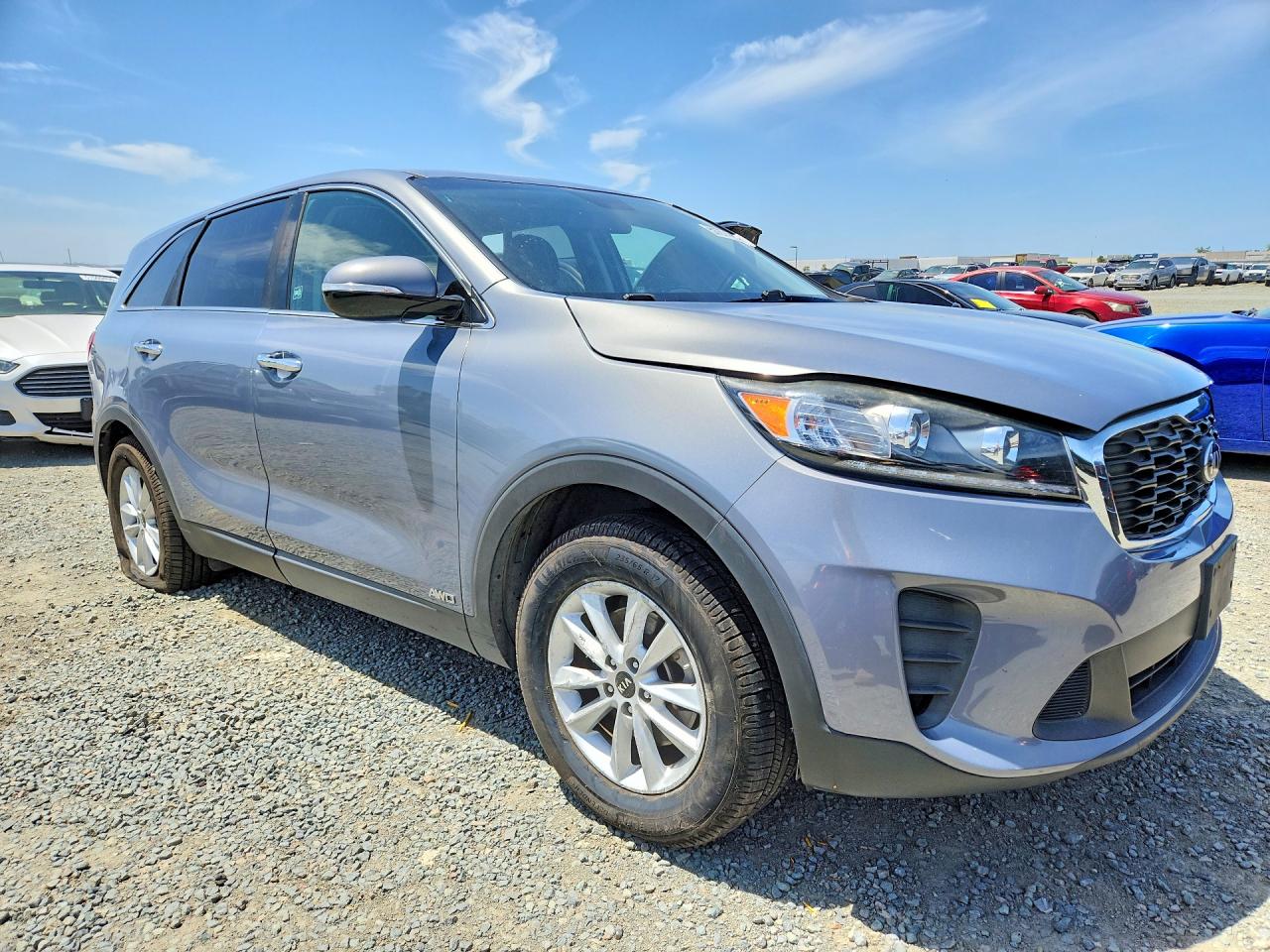 2020 Kia Sorento S Gray vin: 5XYPGDA56LG618644