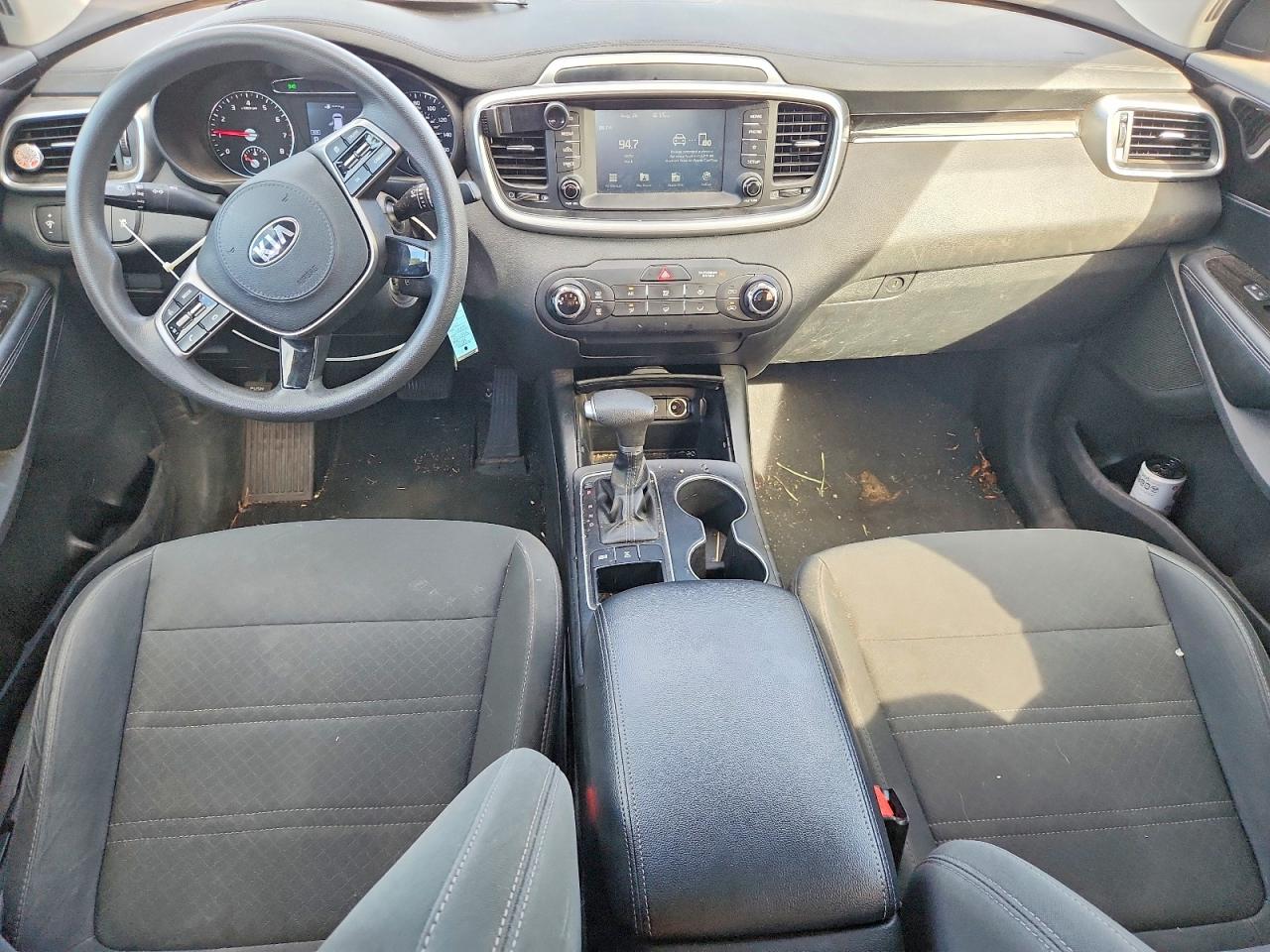 2020 Kia Sorento S White vin: 5XYPGDA57LG679842