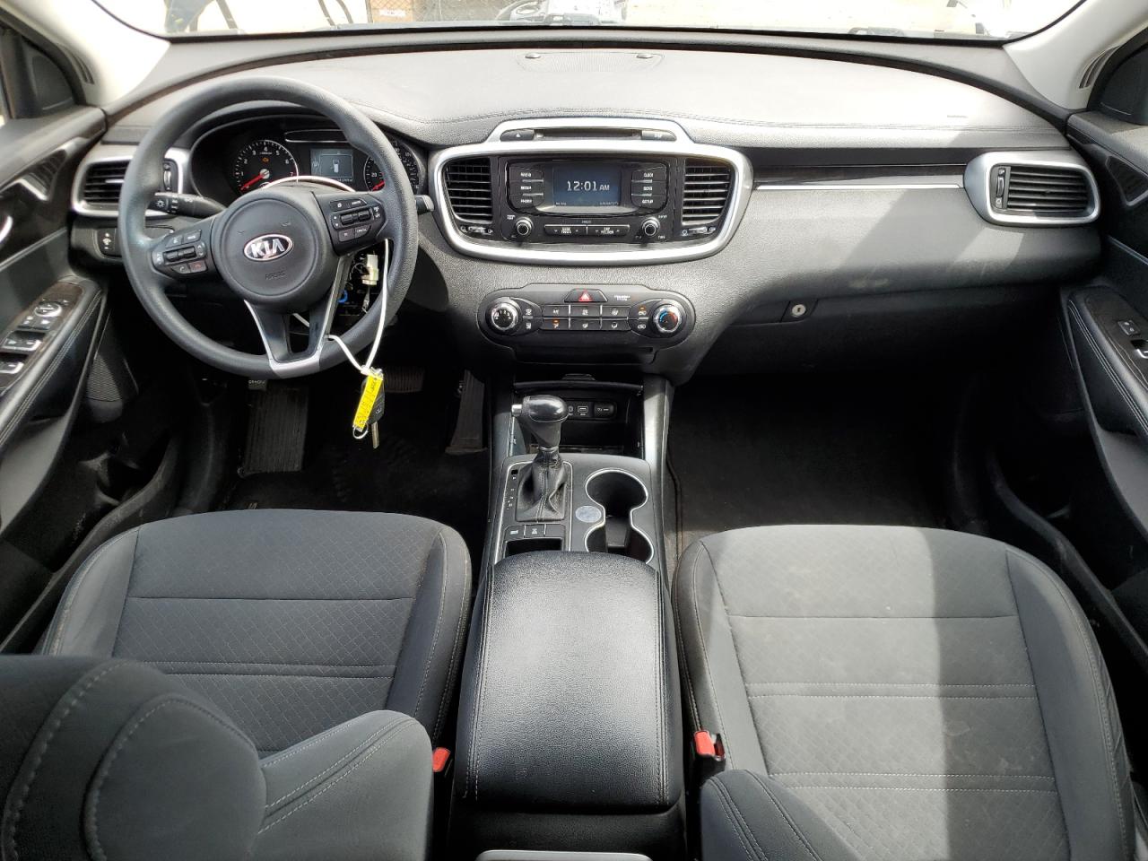 2017 Kia Sorento Lx Черный vin: 5XYPGDA5XHG225124