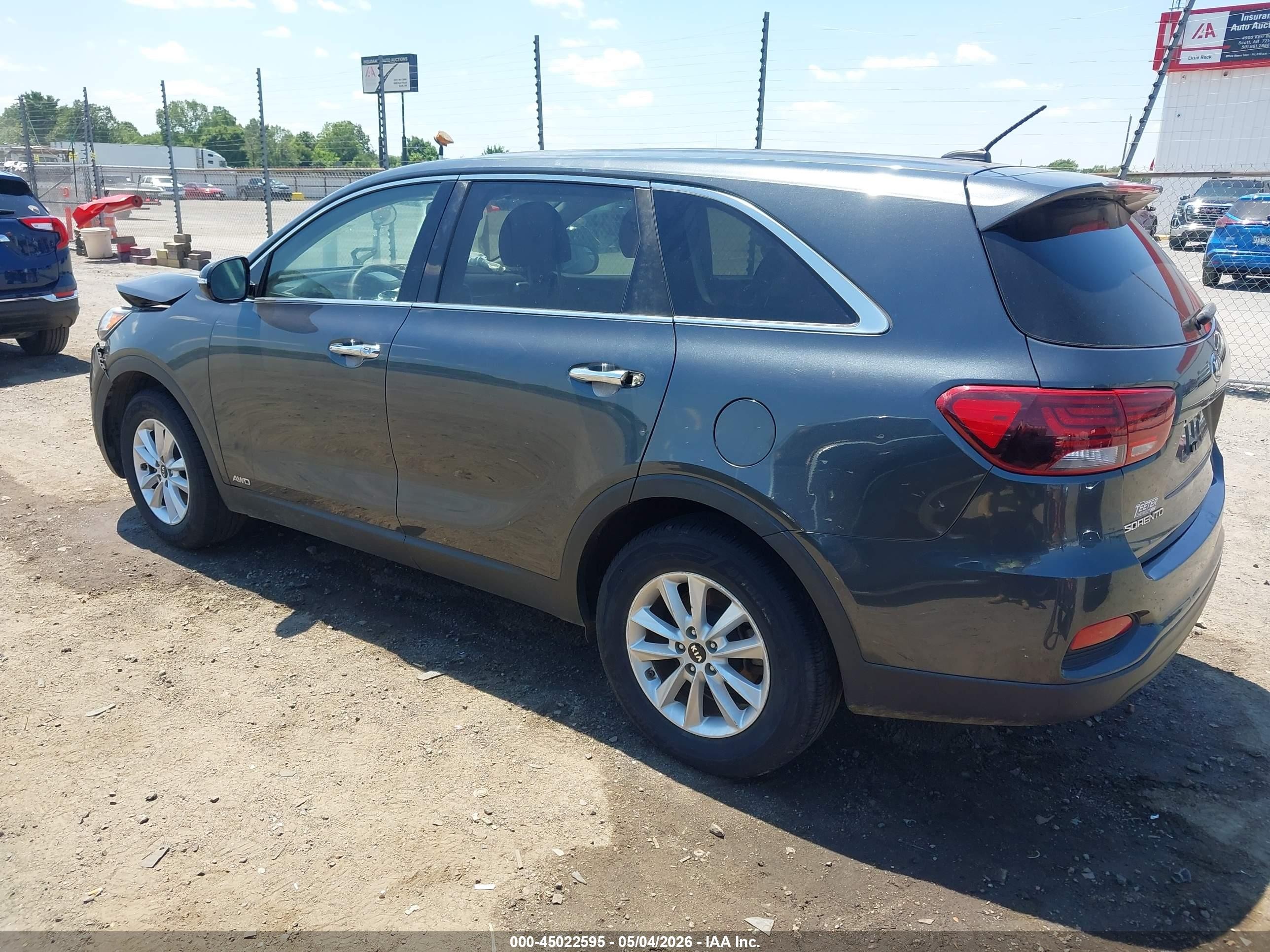 2020 Kia Sorento 3.3l Lx Серый vin: 5XYPGDA5XLG608151