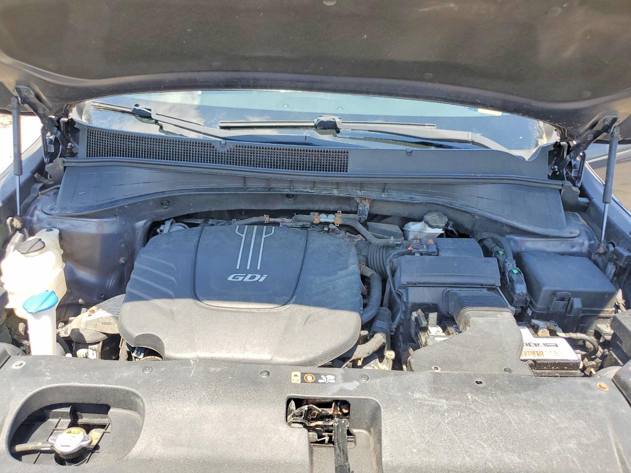2016 Kia Sorento Ex V6 Серый vin: 5XYPH4A50GG050572