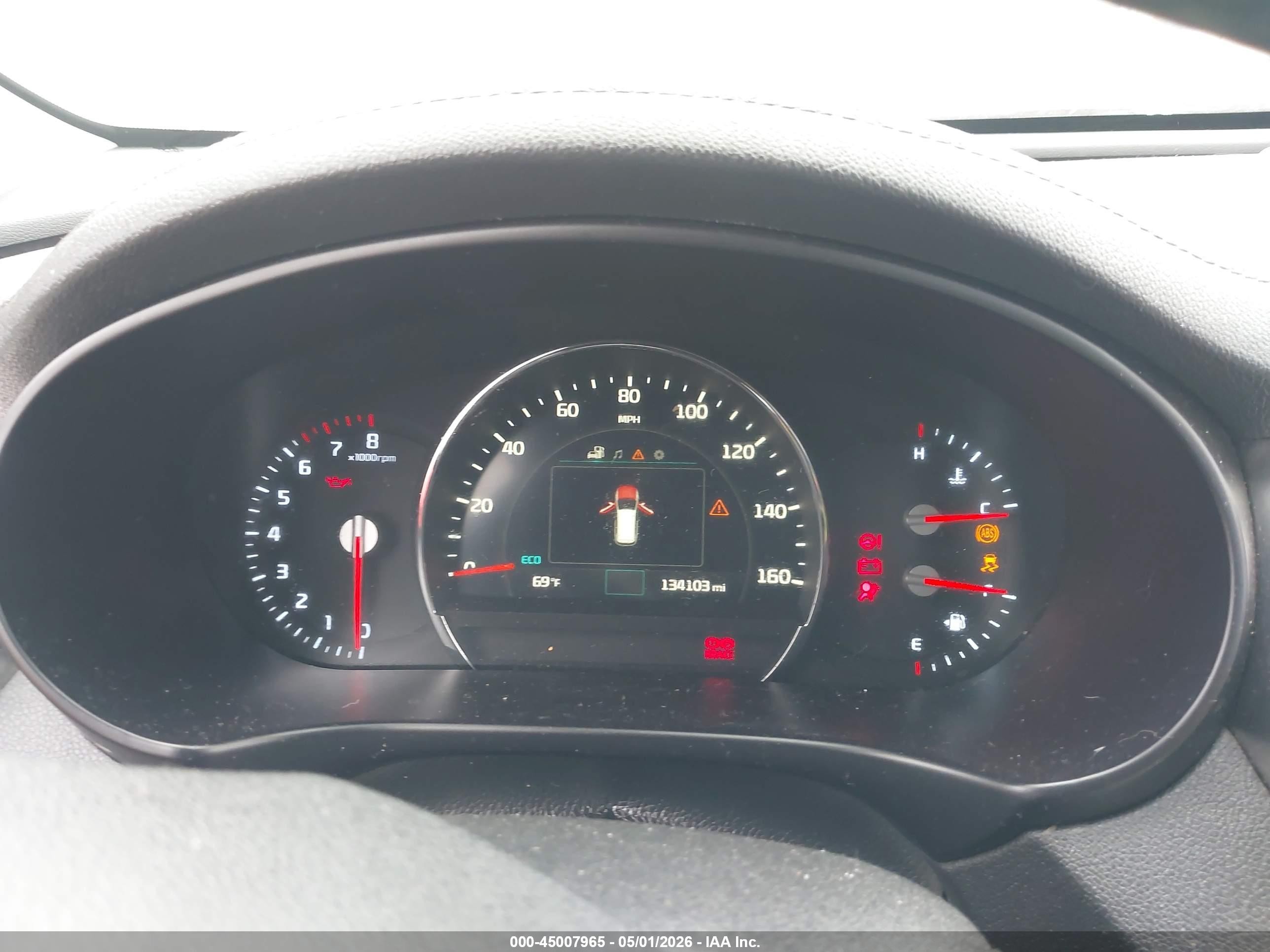 2018 Kia Sorento 3.3l Ex Красный vin: 5XYPH4A50JG349101