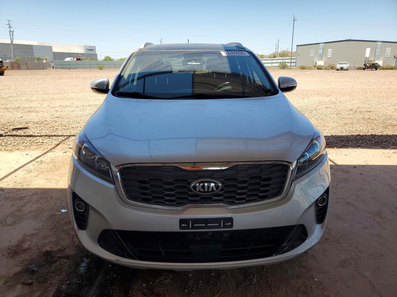 2020 Kia Sorento Ex V6 Silver vin: 5XYPH4A50LG640622