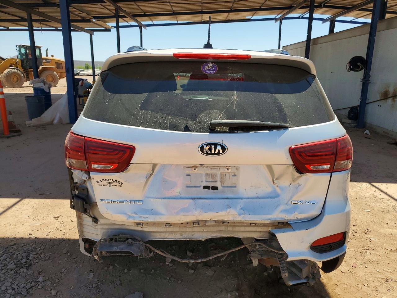 2020 Kia Sorento Ex V6 Silver vin: 5XYPH4A50LG640622