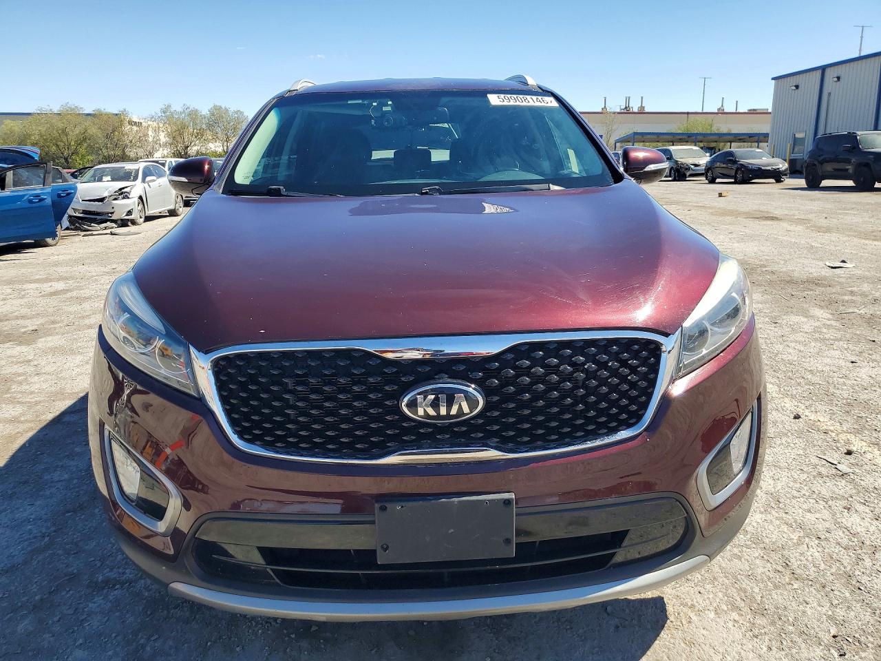 2016 Kia Sorento Ex Темно-бордовый vin: 5XYPH4A52GG186251
