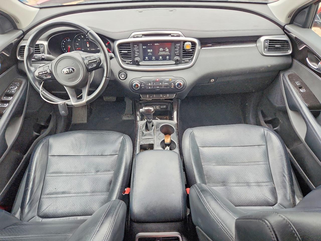 2018 Kia Sorento Ex Maroon vin: 5XYPH4A54JG409090