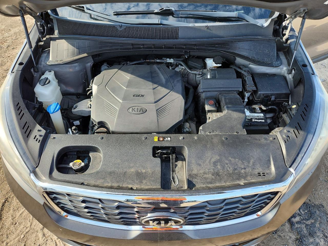 2019 Kia Sorento Ex V6 Gray vin: 5XYPH4A54KG480341