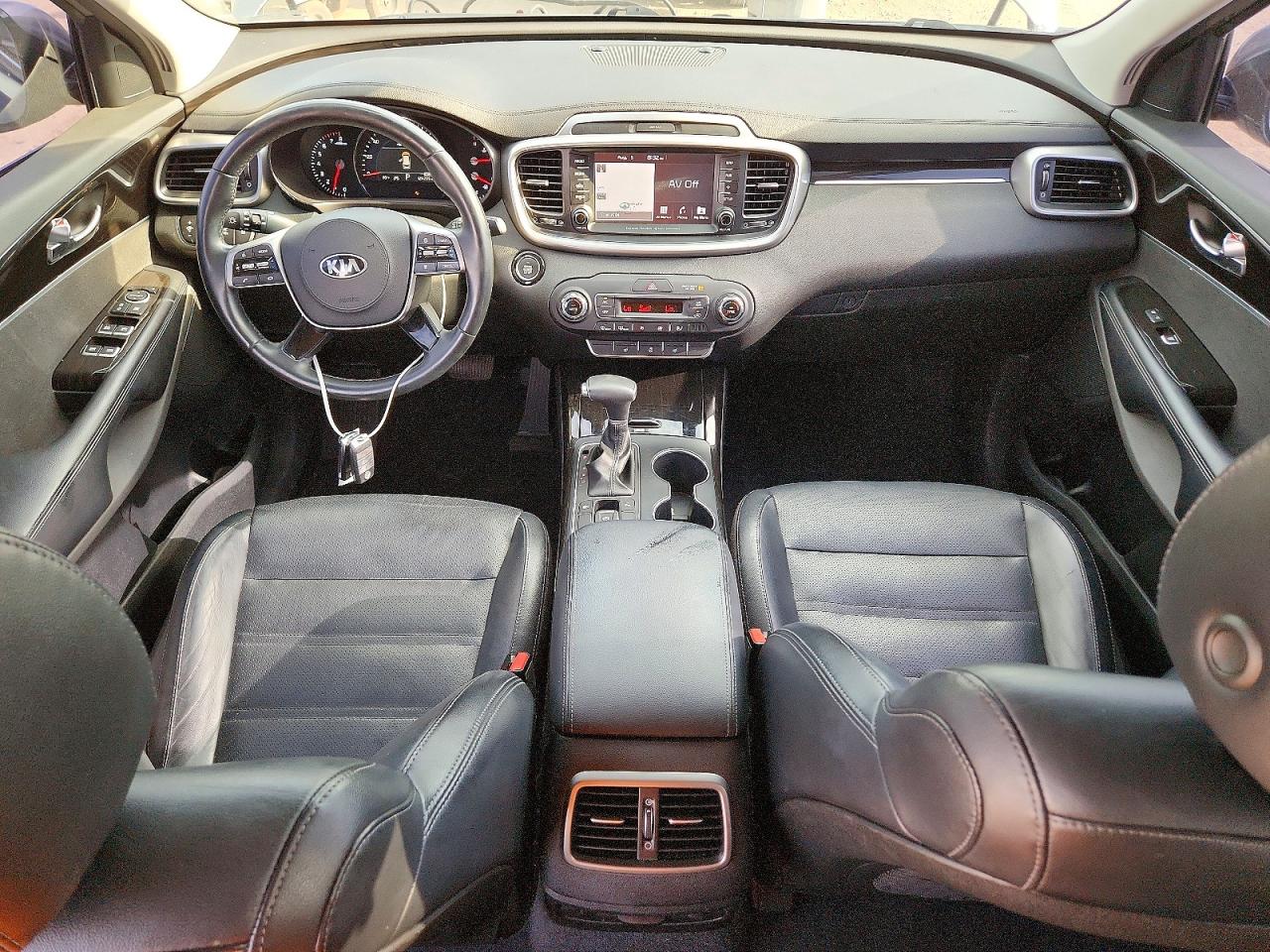 2019 Kia Sorento Ex V6 Gray vin: 5XYPH4A54KG480341