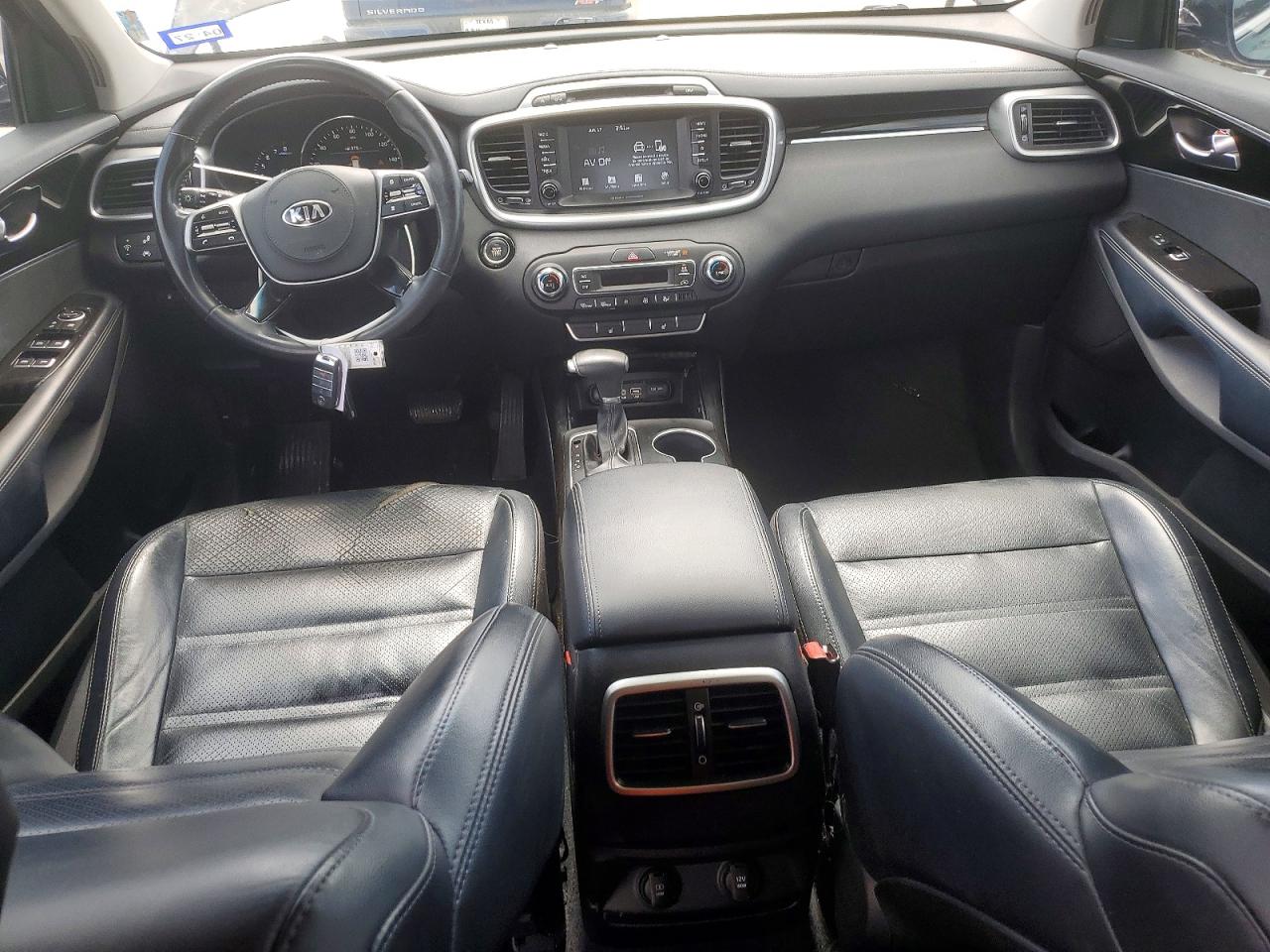 2019 Kia Sorento Ex V6 Black vin: 5XYPH4A54KG514942