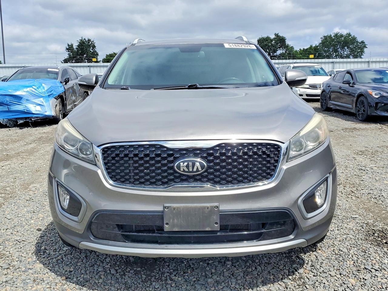 2016 Kia Sorento Ex Серый vin: 5XYPH4A55GG092719