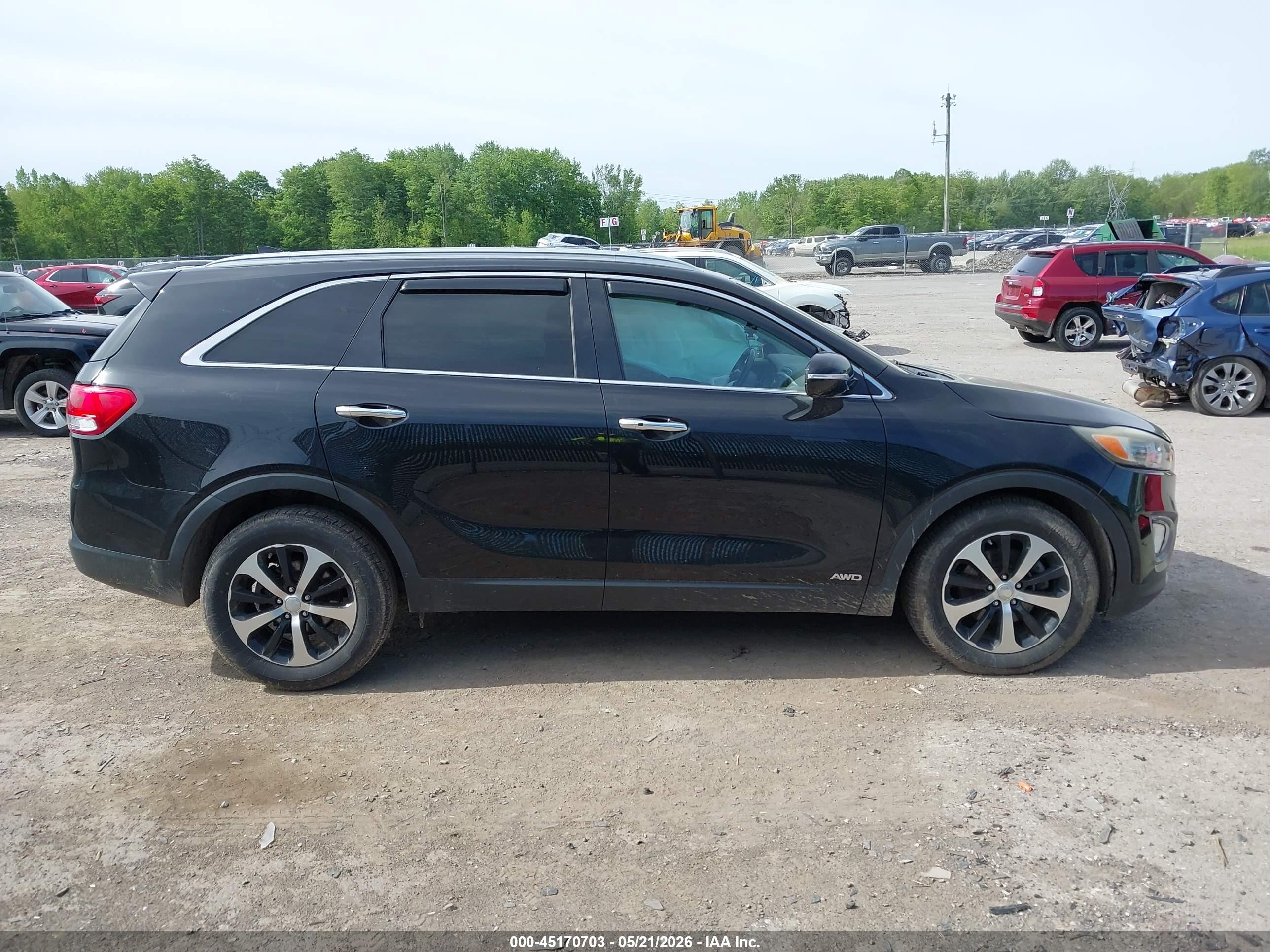 2016 Kia Sorento 2.0t Ex Black vin: 5XYPHDA11GG049749