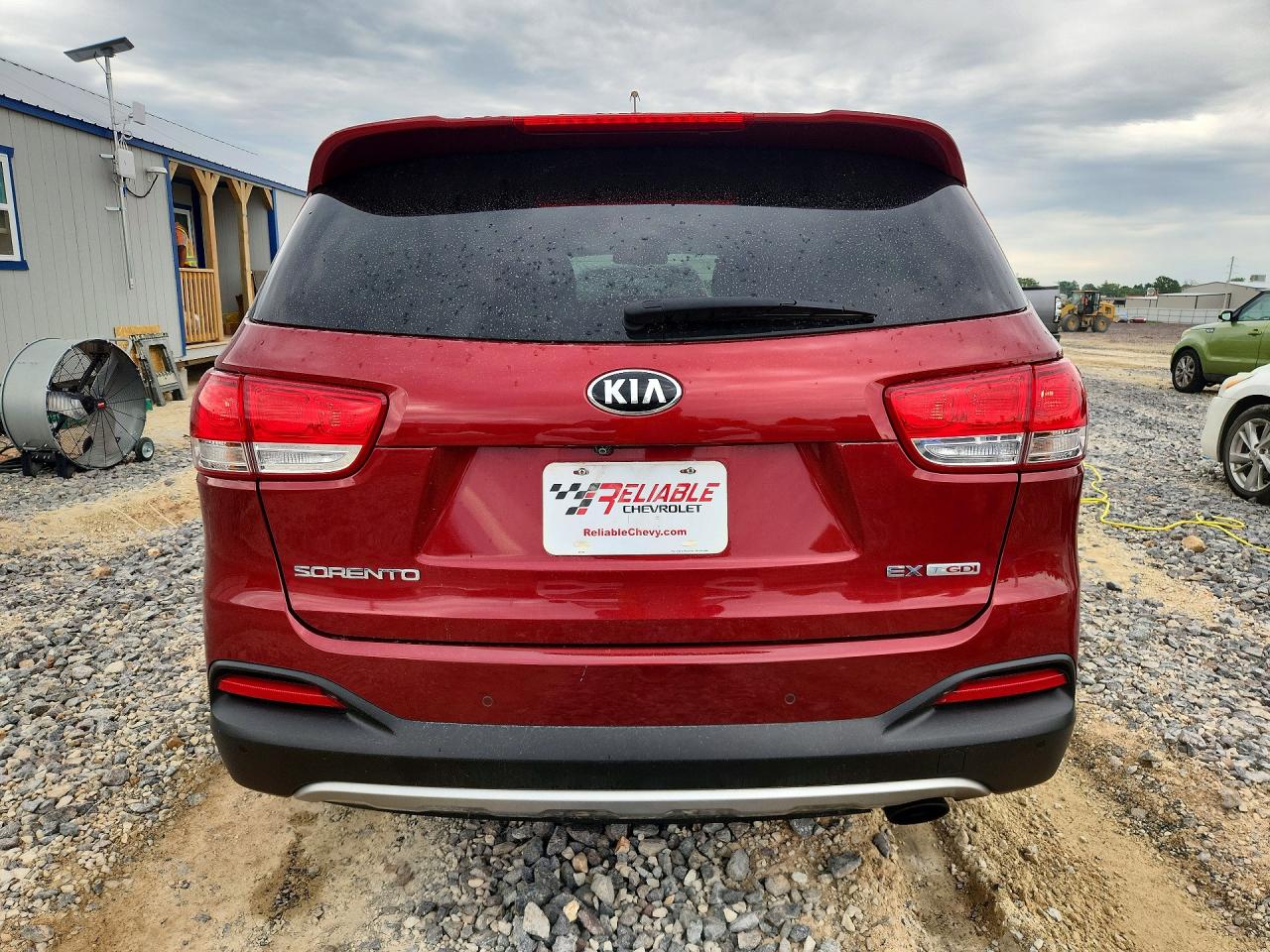 2016 Kia Sorento Ex Burgundy vin: 5XYPHDA12GG029770