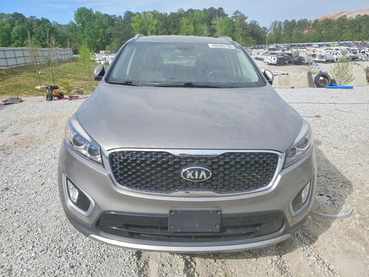 2017 Kia Sorento Ex Silver vin: 5XYPHDA13HG217697