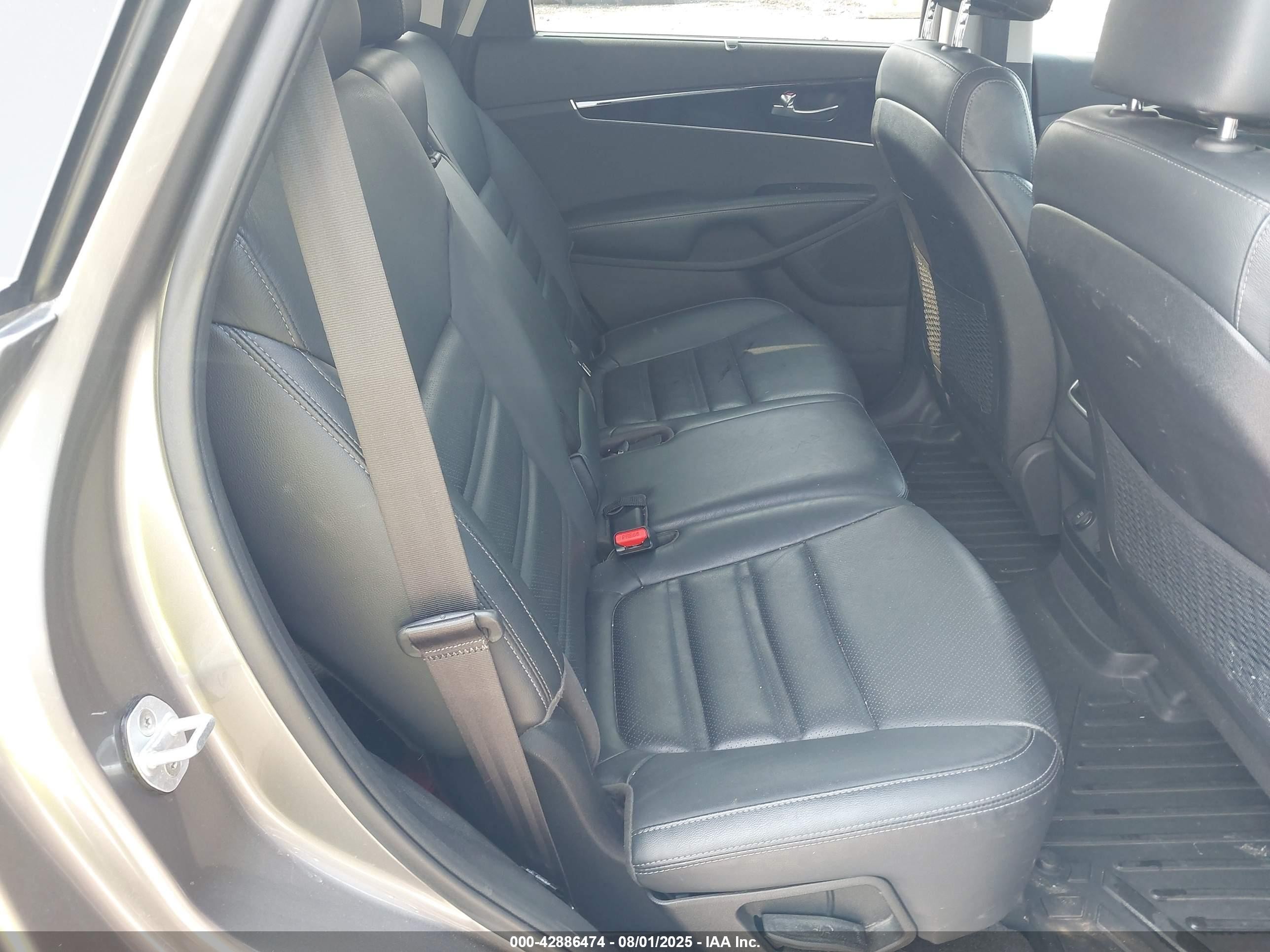 2017 Kia Sorento 3.3l Ex Gray vin: 5XYPHDA50HG243368