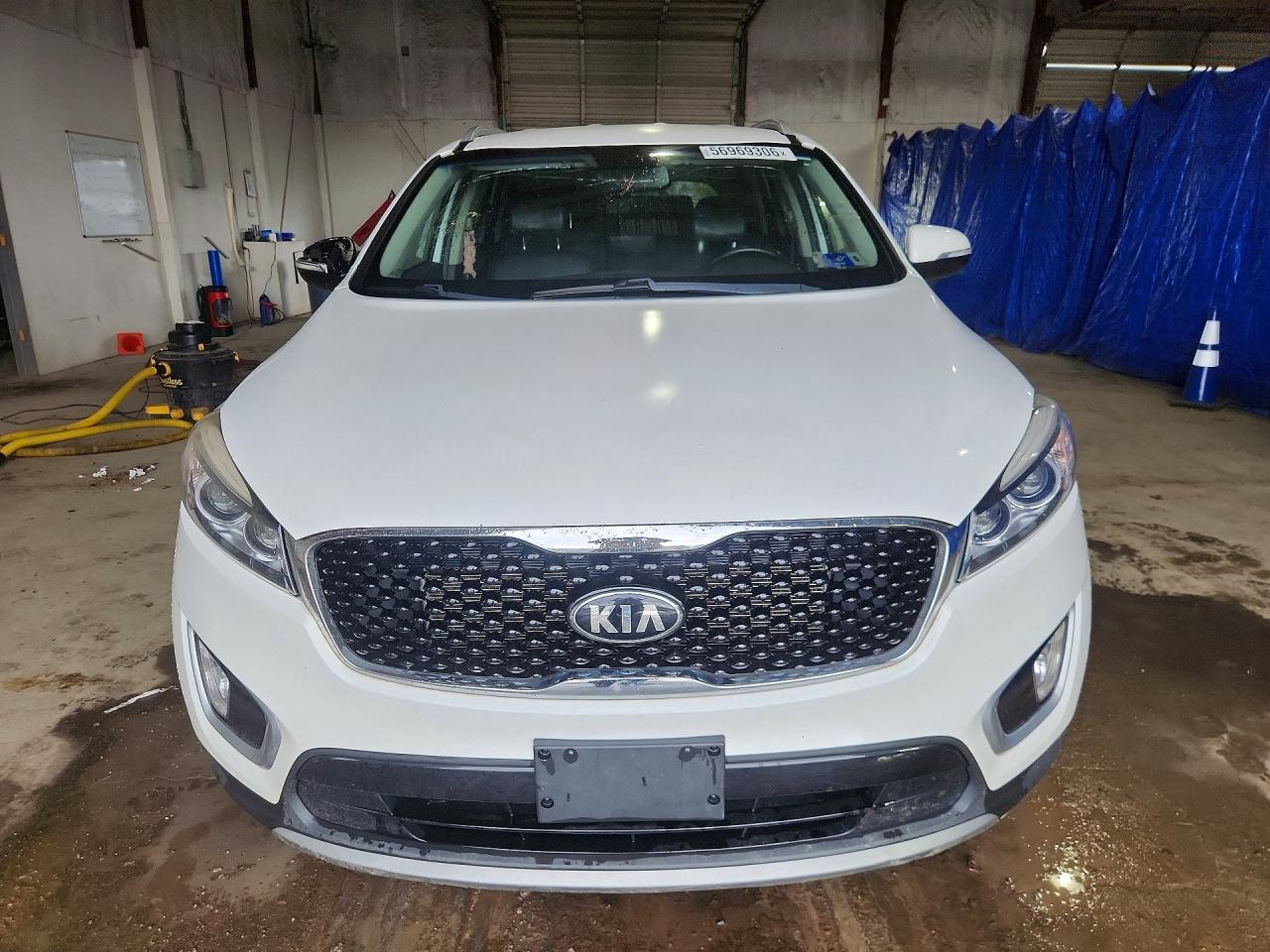 2018 Kia Sorento Ex V6 Белый vin: 5XYPHDA50JG421429