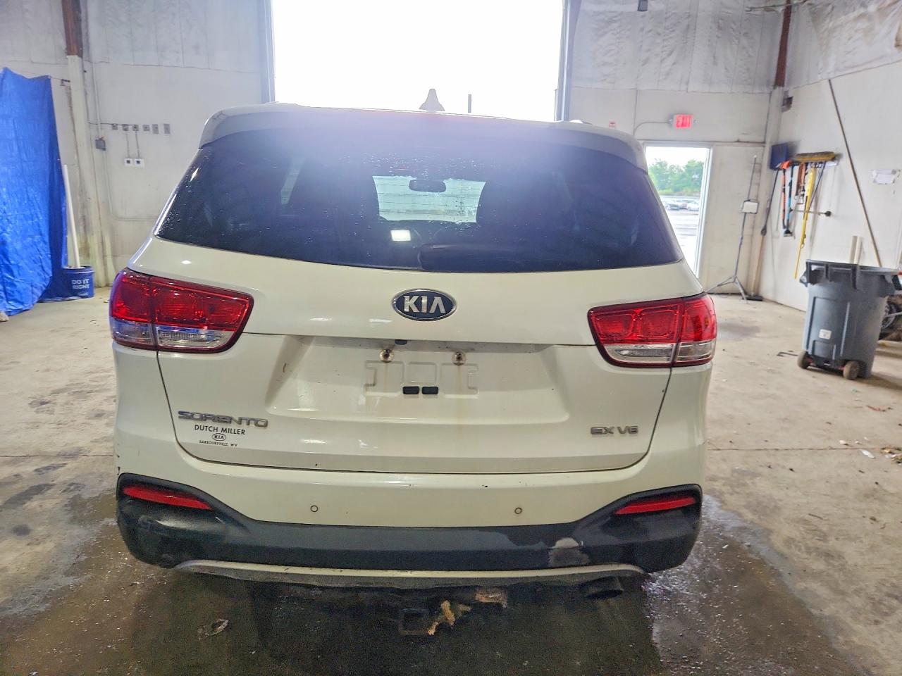 2018 Kia Sorento Ex V6 Белый vin: 5XYPHDA50JG421429