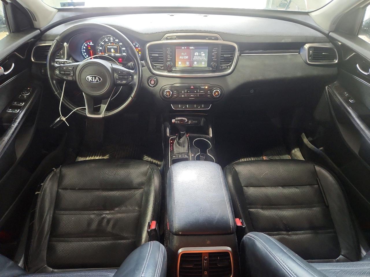 2018 Kia Sorento Ex V6 Белый vin: 5XYPHDA50JG421429