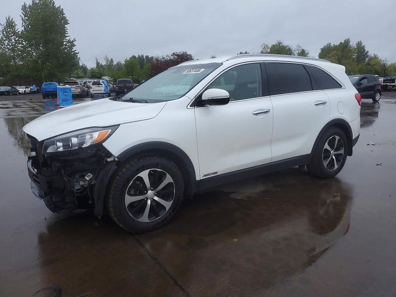 2016 Kia Sorento Ex White vin: 5XYPHDA52GG110478