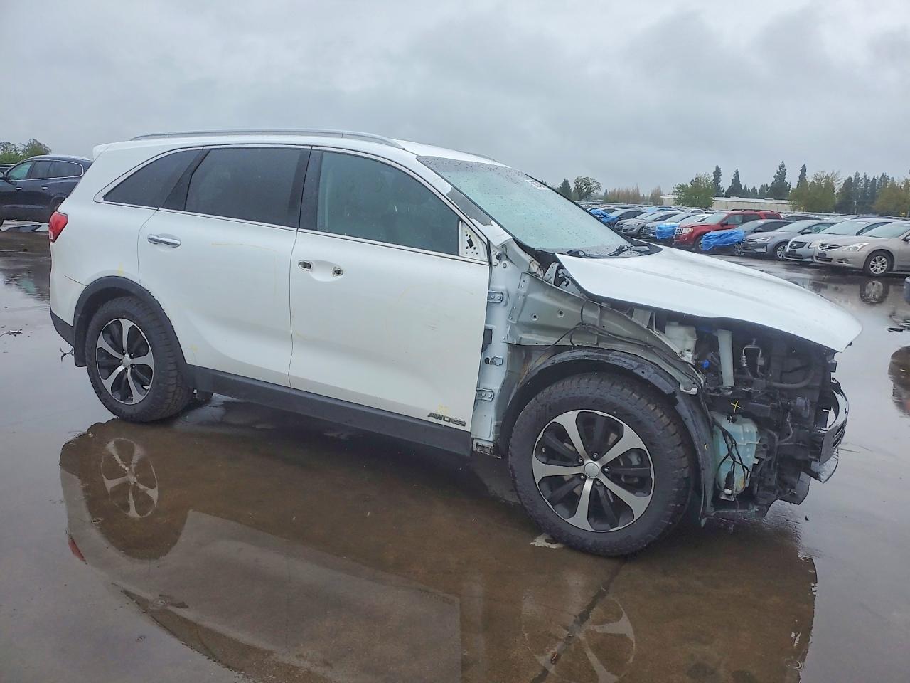 2016 Kia Sorento Ex White vin: 5XYPHDA52GG110478
