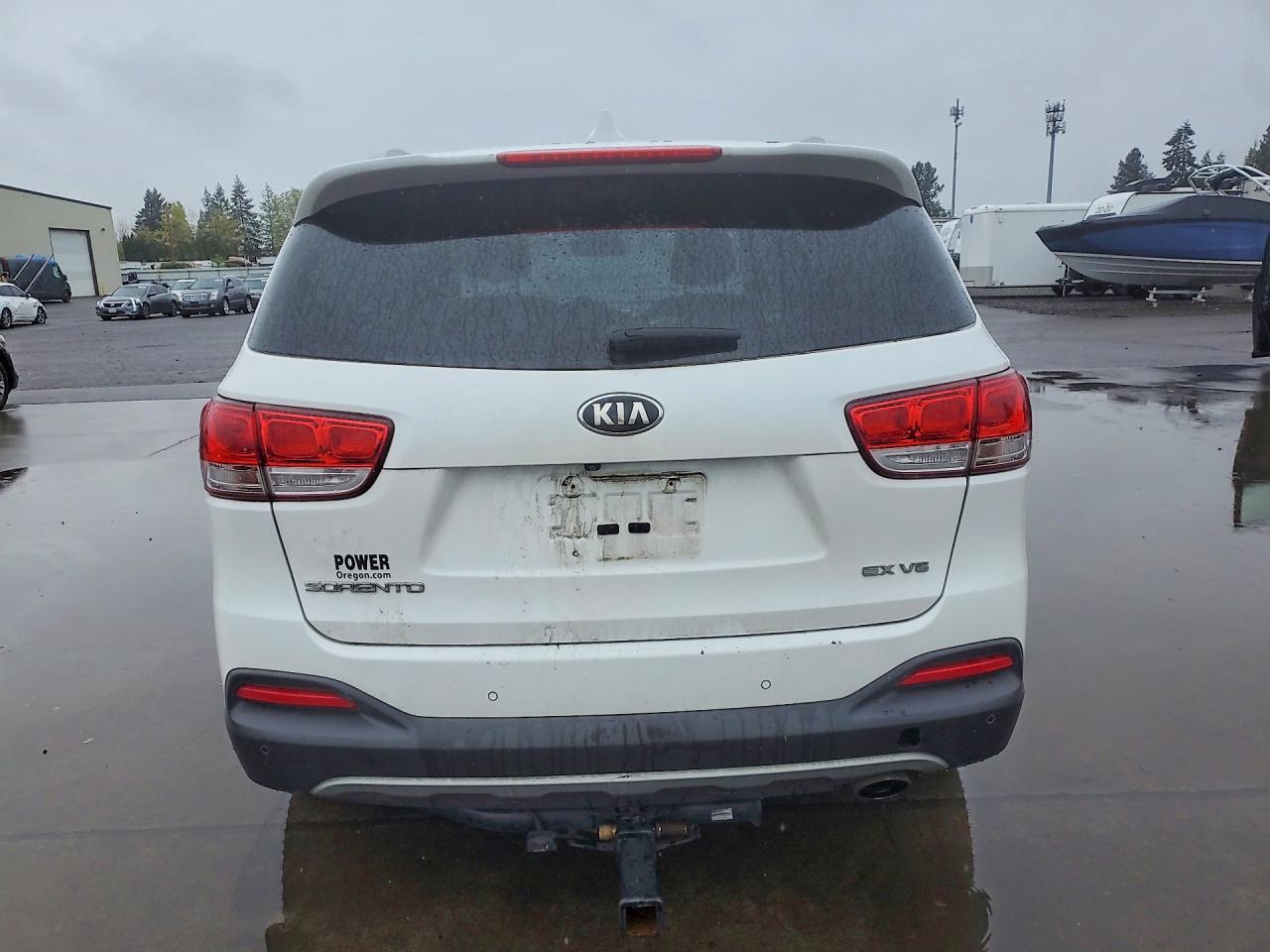 2016 Kia Sorento Ex White vin: 5XYPHDA52GG110478