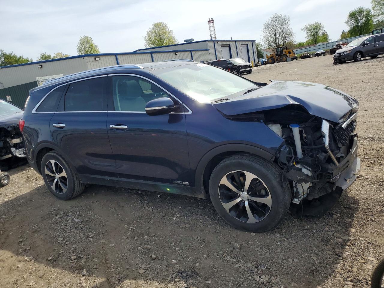 2016 Kia Sorento Ex Blue vin: 5XYPHDA52GG151922