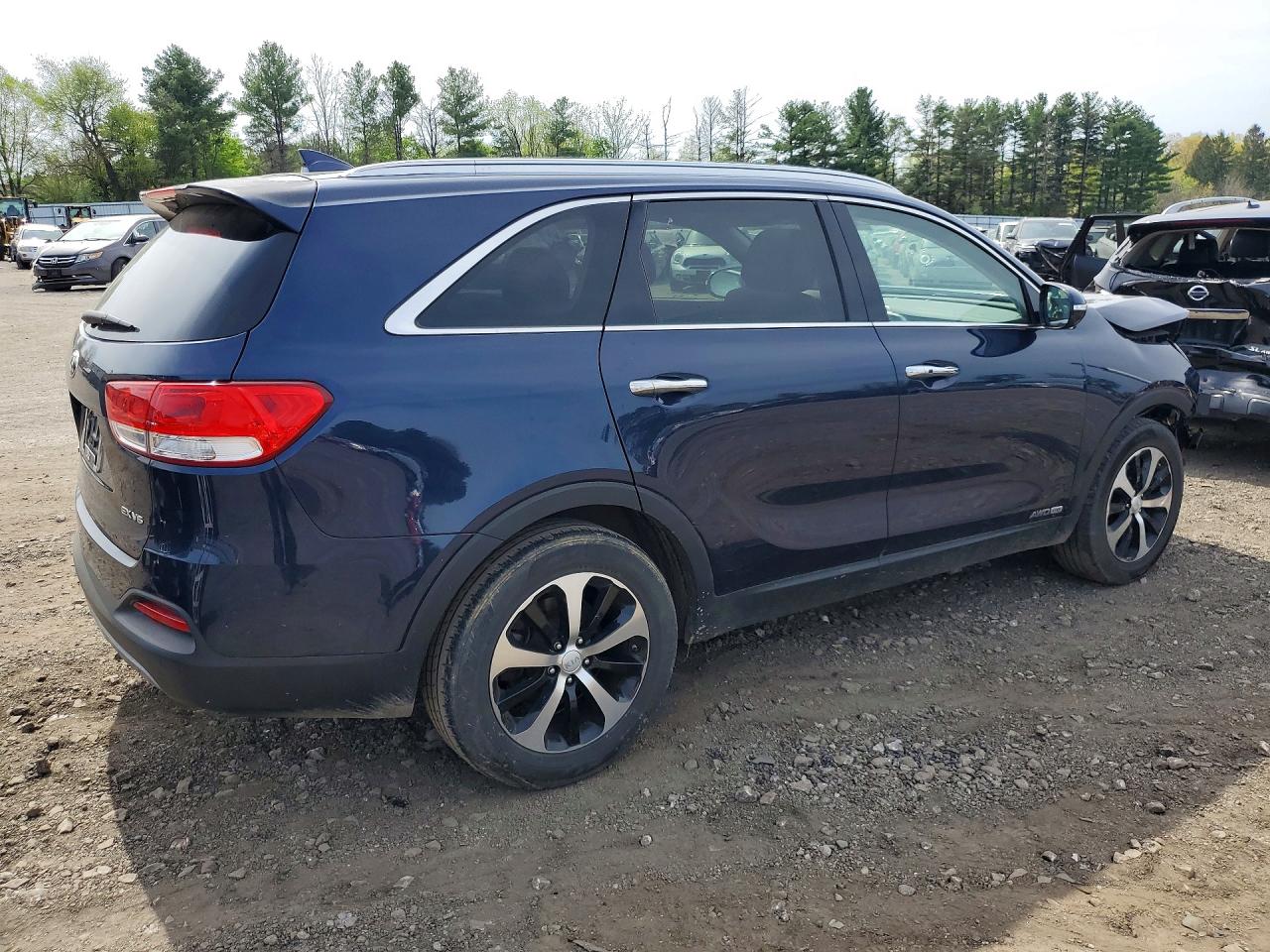 2016 Kia Sorento Ex Blue vin: 5XYPHDA52GG151922